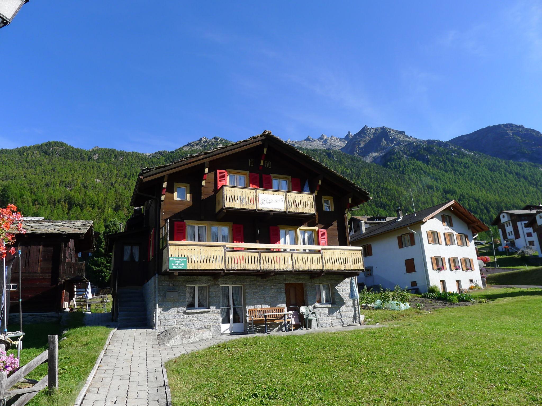 Foto 10 - Apartamento de 2 habitaciones en Grächen con jardín y vistas a la montaña