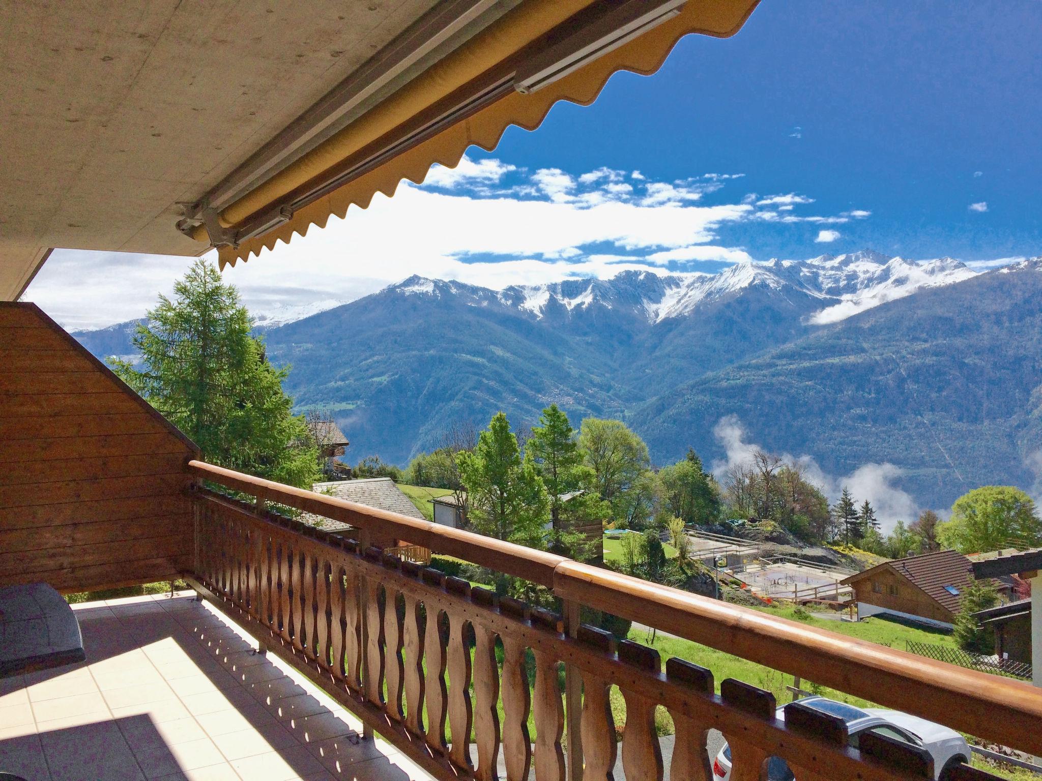 Foto 1 - Apartamento de 1 habitación en Leytron con vistas a la montaña