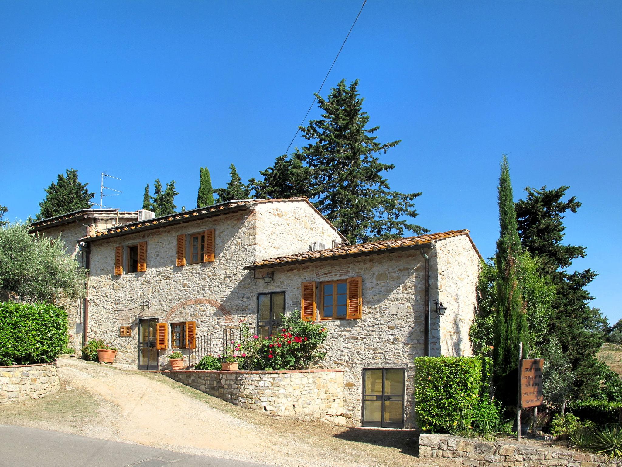 Foto 20 - Casa con 2 camere da letto a Greve in Chianti con piscina e giardino