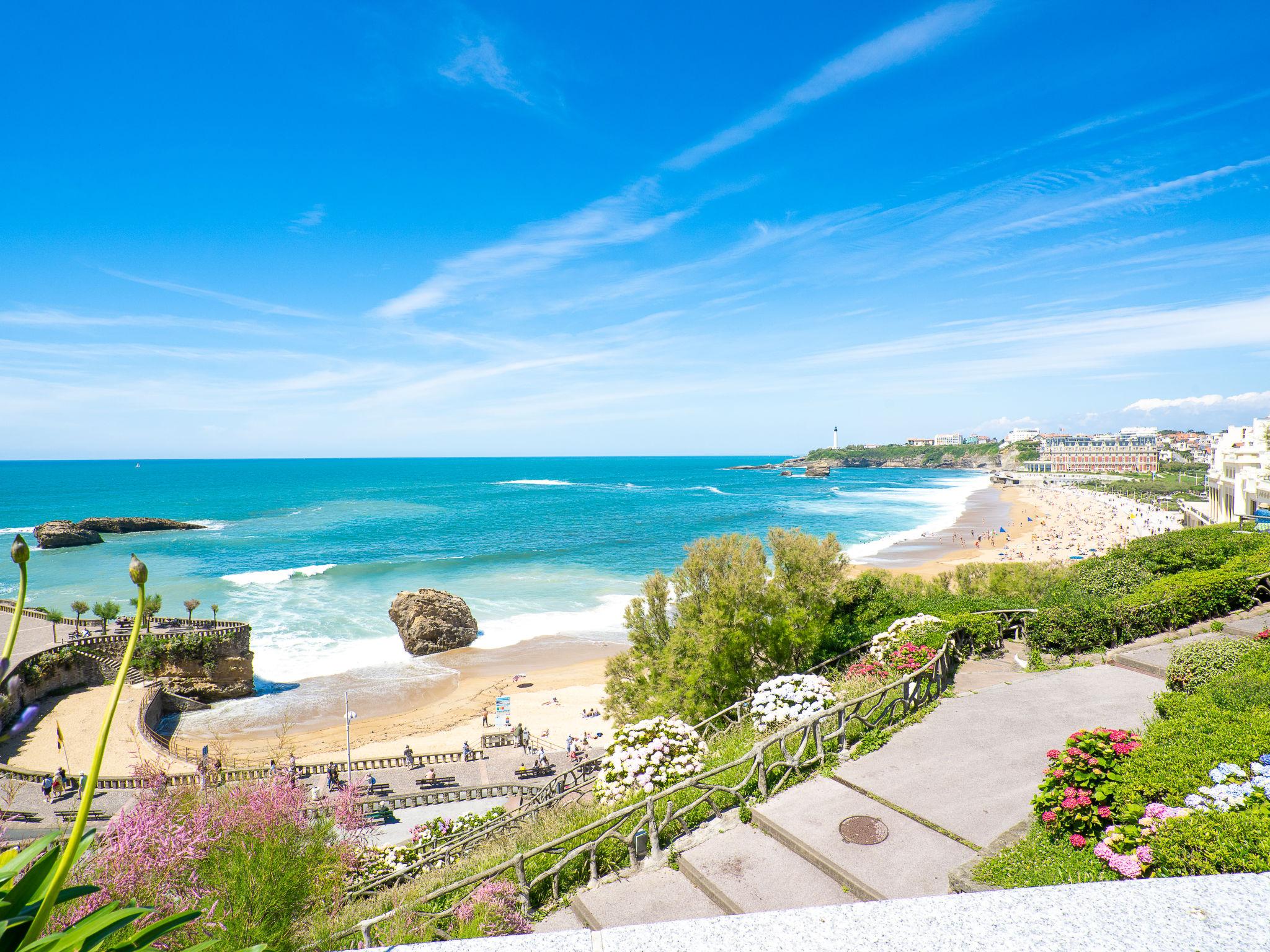 Foto 17 - Apartamento de 1 habitación en Biarritz con vistas al mar