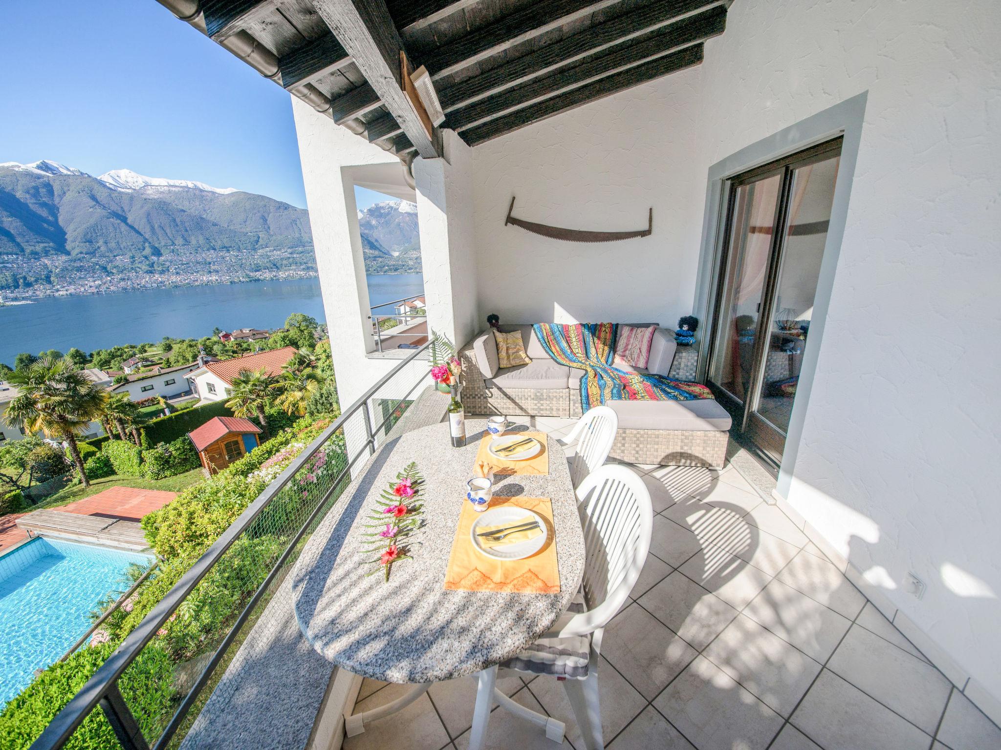 Photo 1 - 1 bedroom Apartment in Gambarogno with swimming pool and terrace