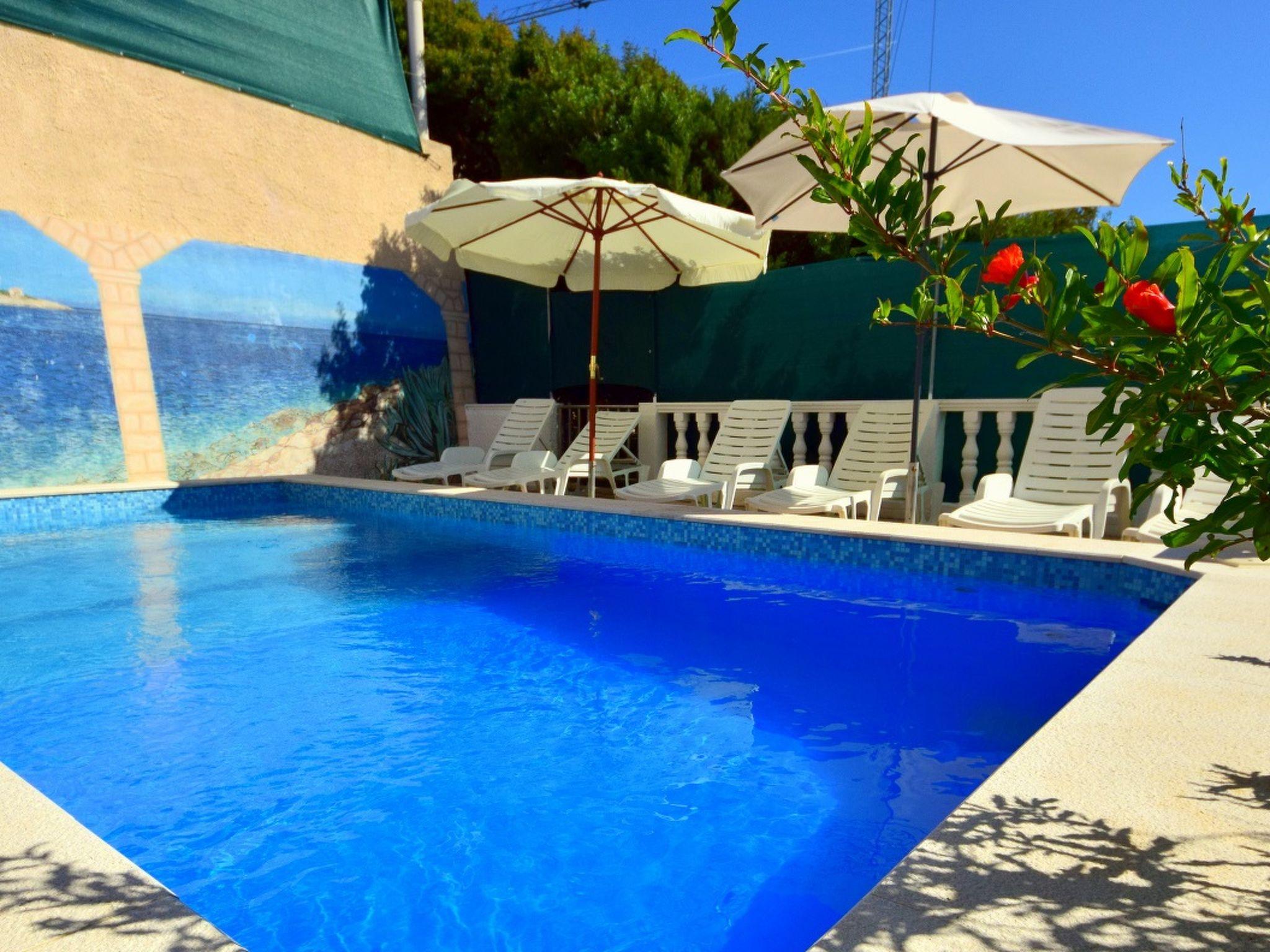 Foto 2 - Appartamento con 1 camera da letto a Korčula con piscina e vista mare
