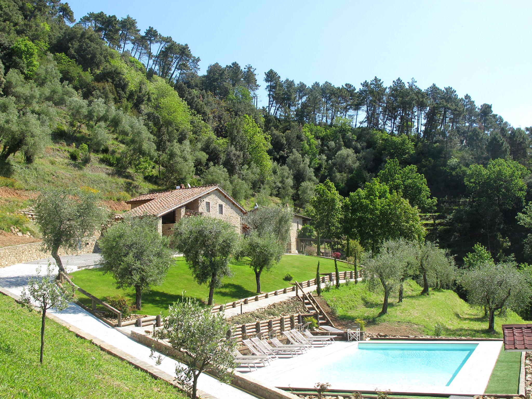 Foto 1 - Casa de 5 habitaciones en Pescaglia con piscina privada y jardín