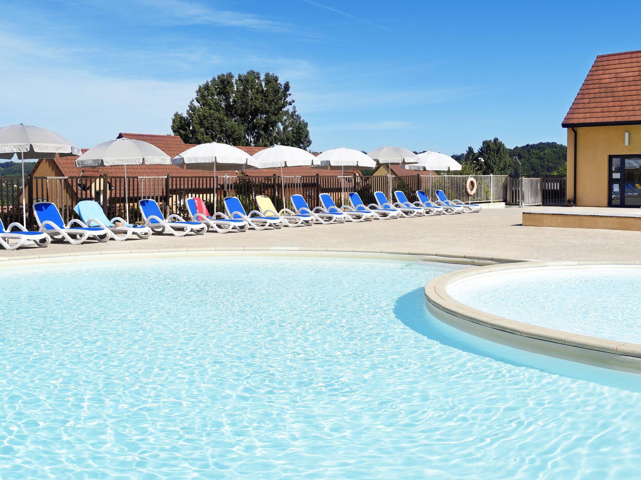 Foto 1 - Casa de 2 habitaciones en Sarlat-la-Canéda con piscina y terraza