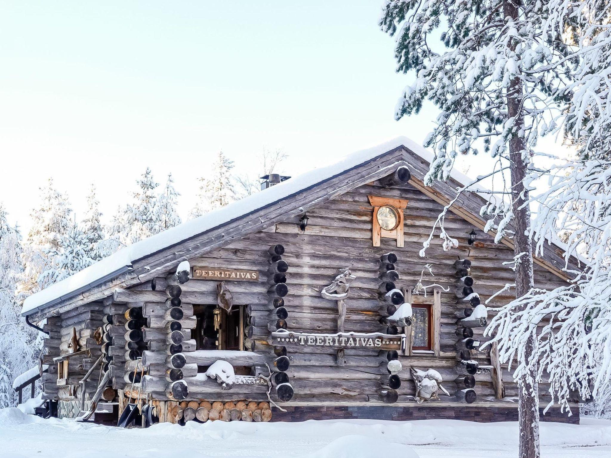 Foto 1 - Casa de 2 quartos em Kittilä com sauna e vista para a montanha