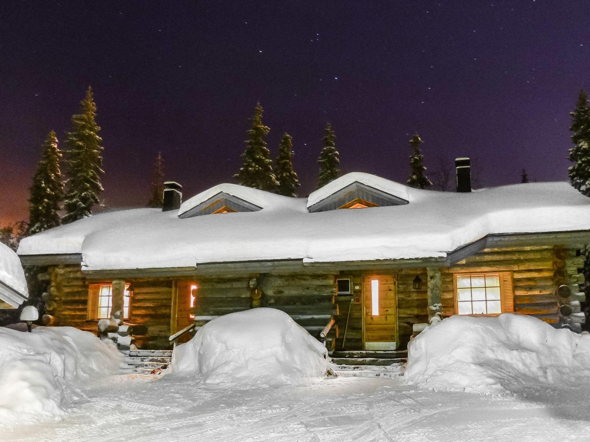 Foto 1 - Haus mit 1 Schlafzimmer in Kuusamo mit sauna und blick auf die berge