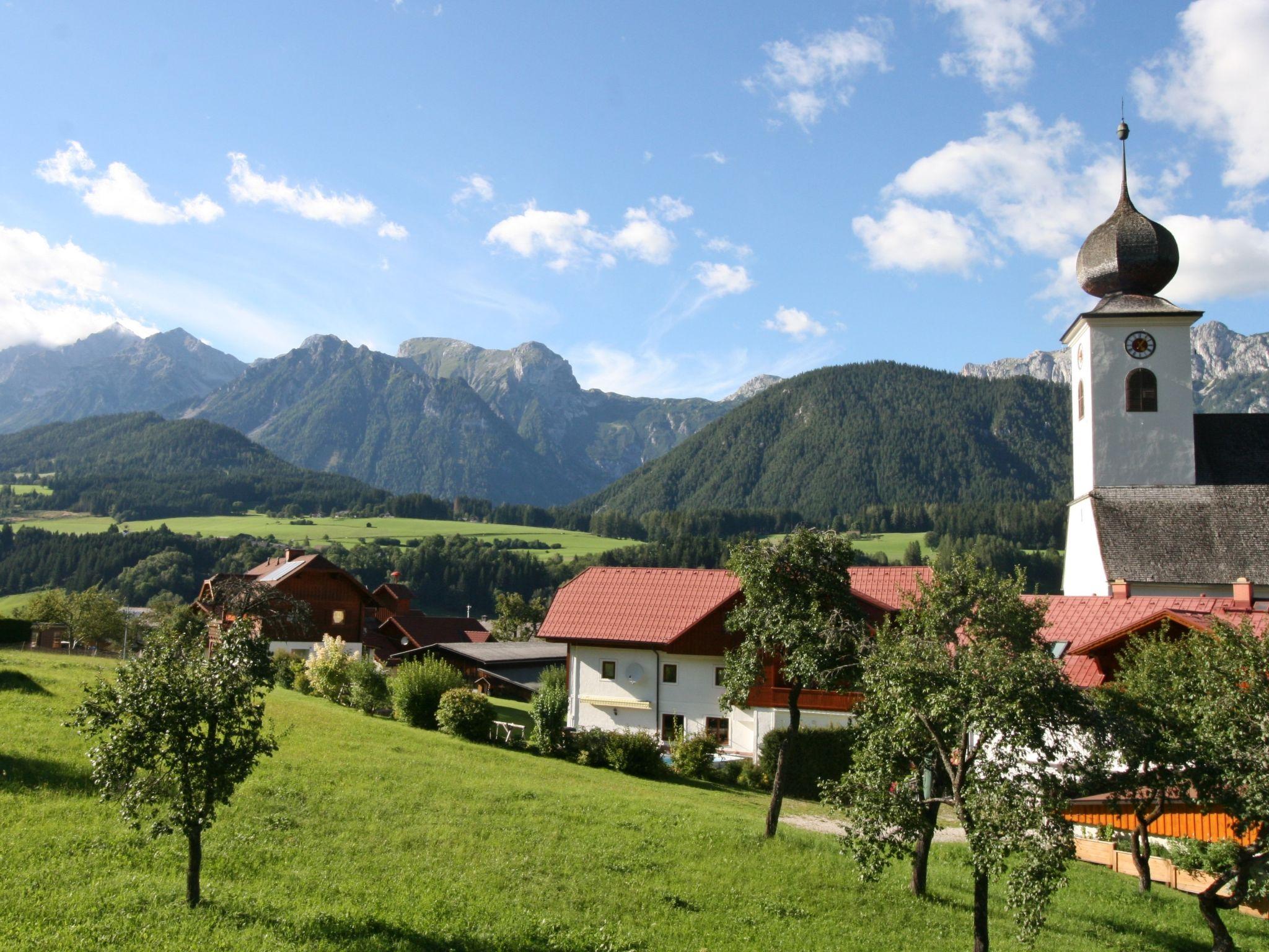 Foto 19 - Appartamento con 2 camere da letto a Haus con piscina privata e vista sulle montagne