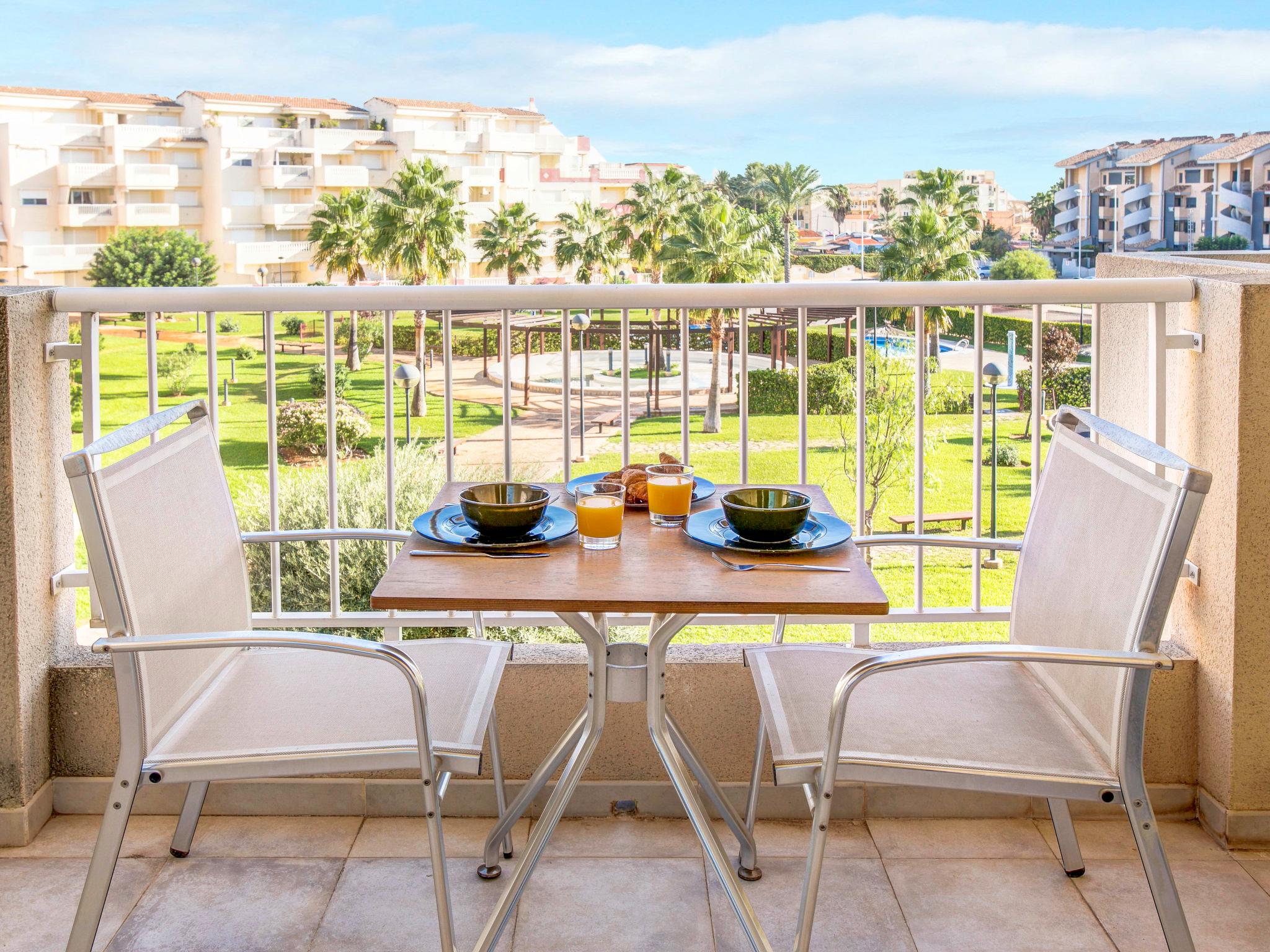 Foto 4 - Apartamento de 2 habitaciones en Dénia con piscina y vistas al mar