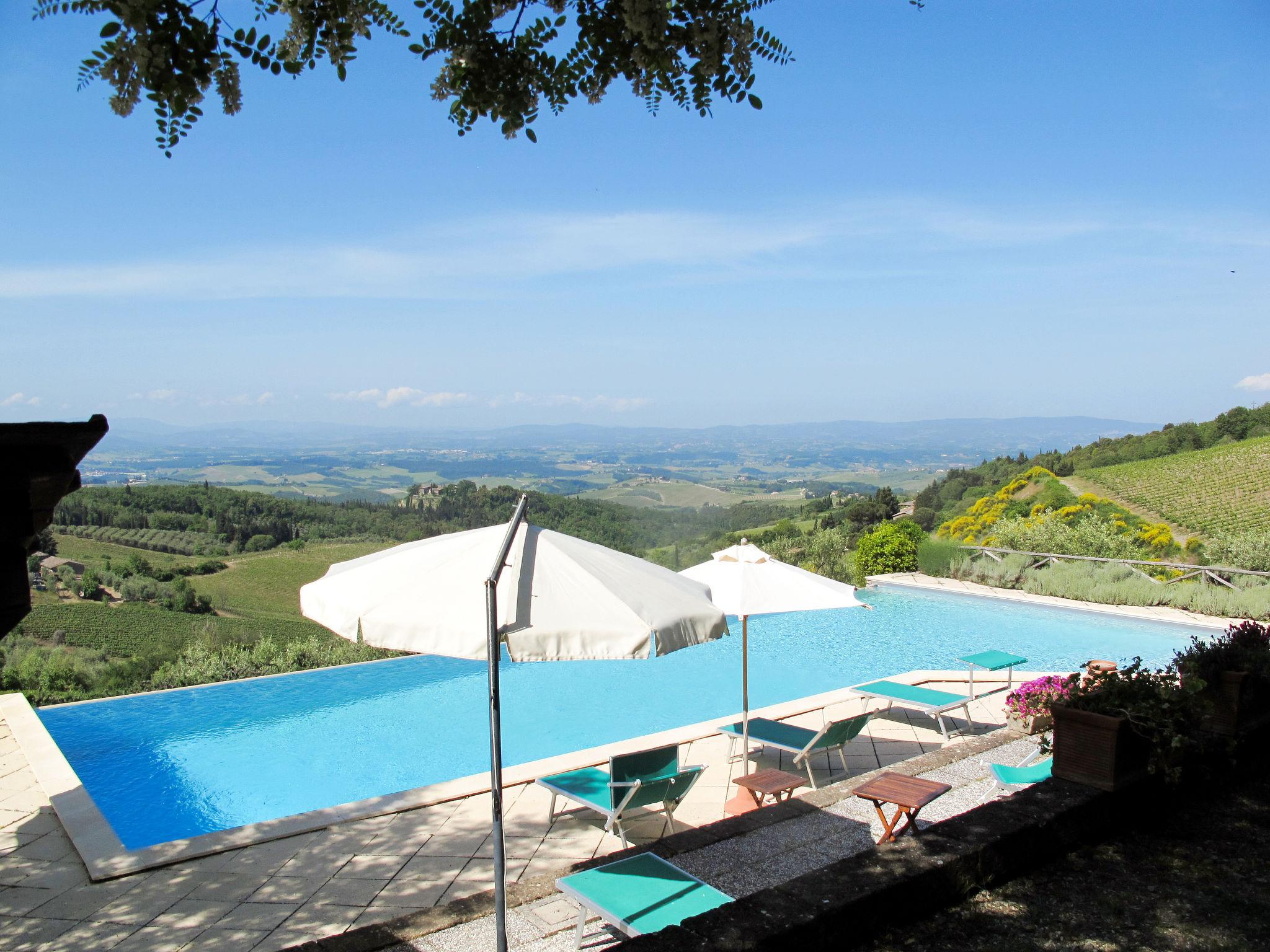 Foto 1 - Apartamento de 1 quarto em Castellina in Chianti com piscina e jardim