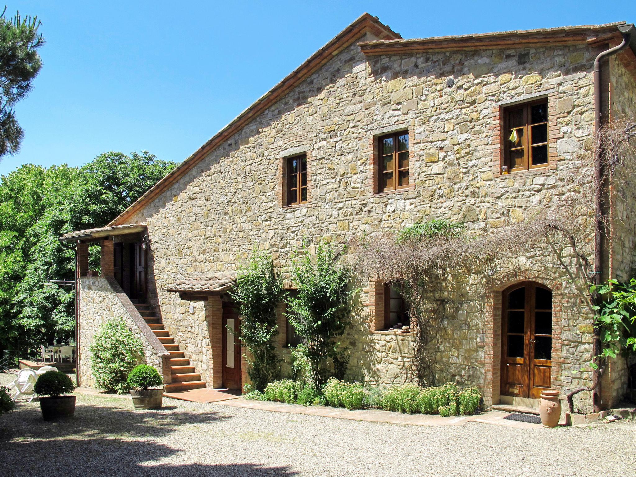 Foto 17 - Apartamento de 2 quartos em Castellina in Chianti com piscina e jardim