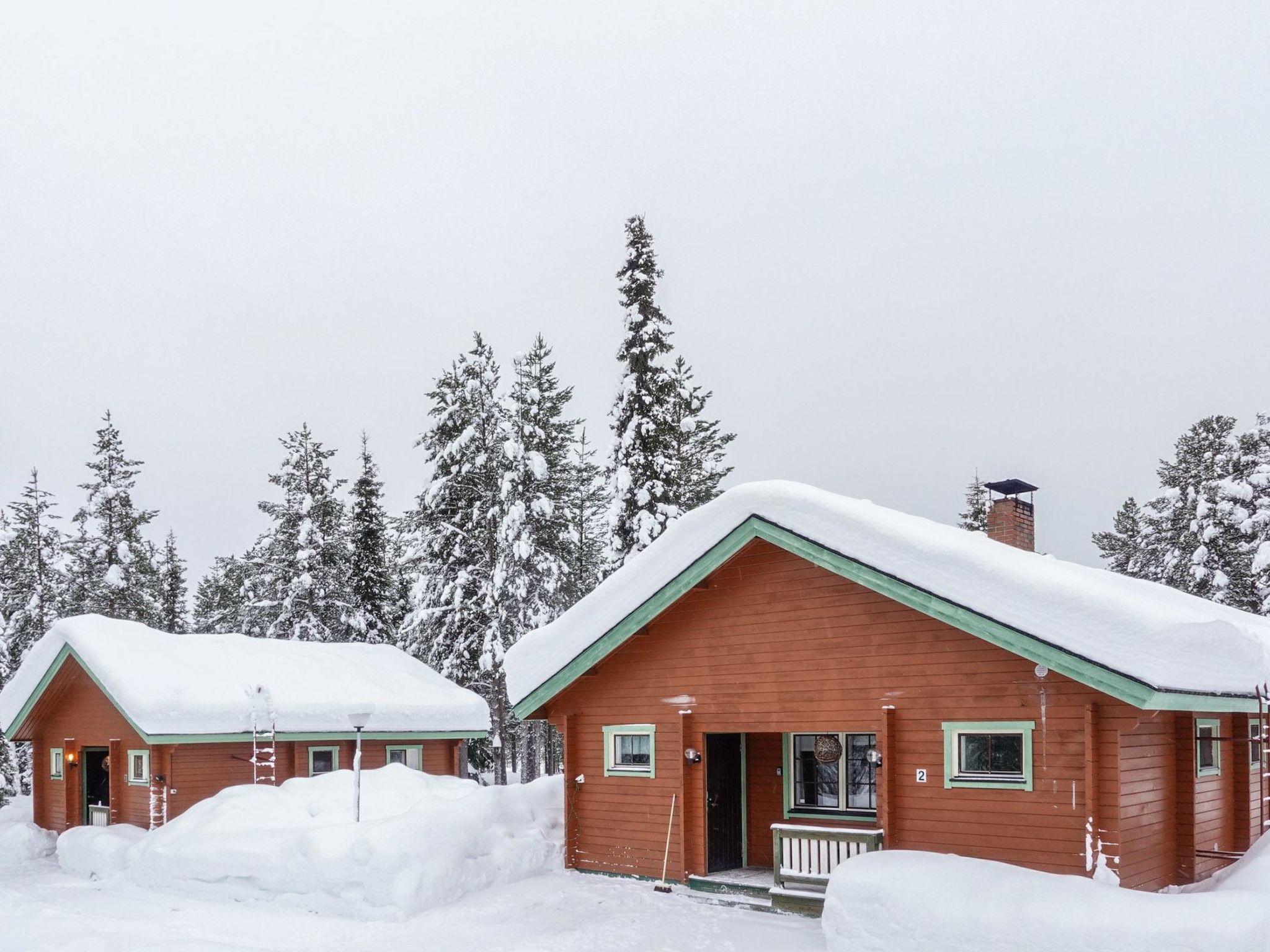 Foto 19 - Casa de 2 habitaciones en Kittilä con sauna y vistas a la montaña