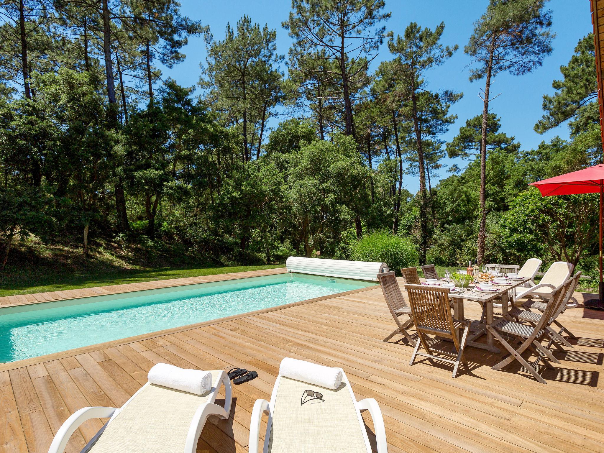 Foto 6 - Casa con 3 camere da letto a Moliets-et-Maa con piscina privata e vista mare
