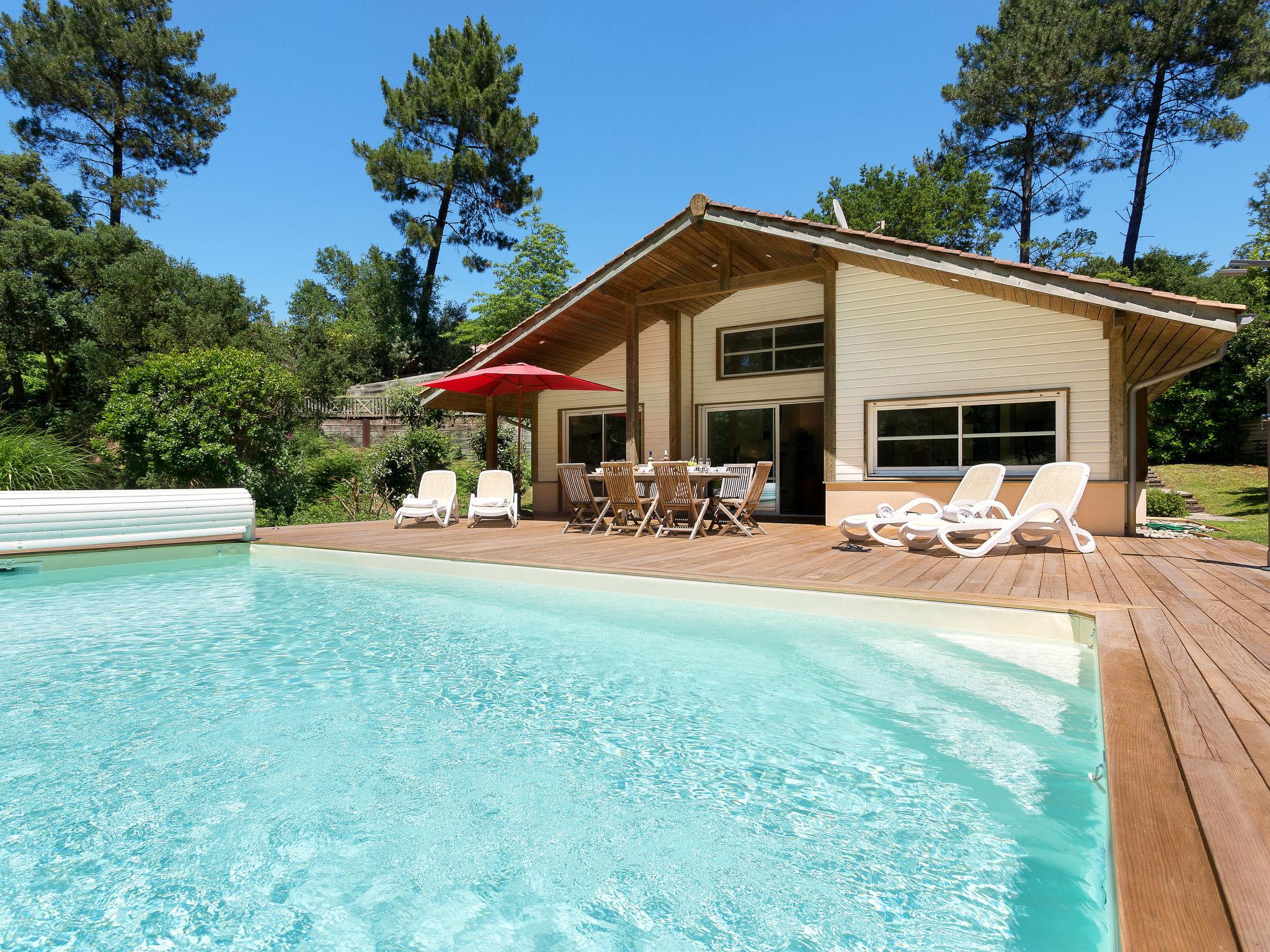 Foto 16 - Casa de 3 habitaciones en Moliets-et-Maa con piscina privada y vistas al mar
