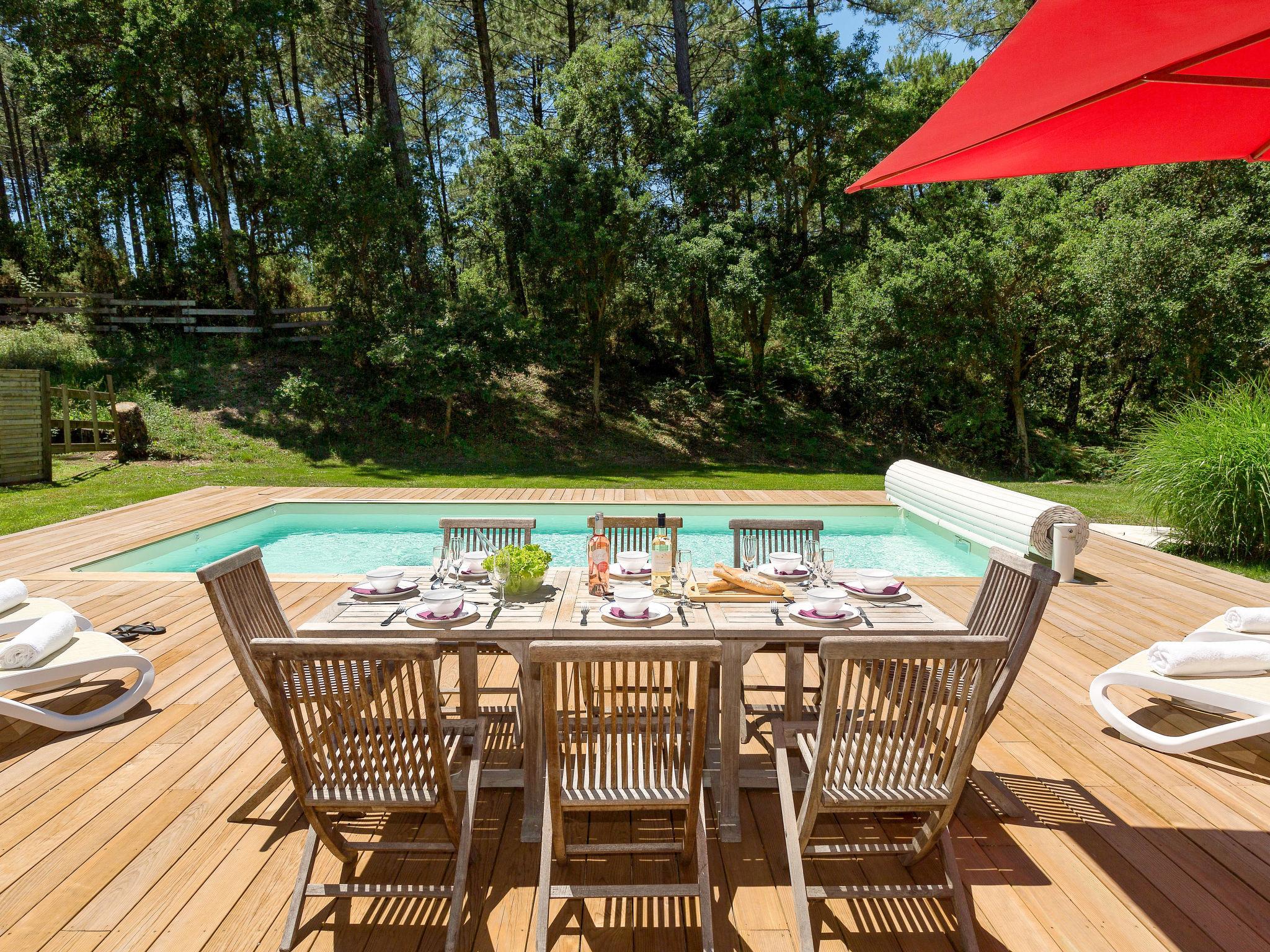 Photo 7 - Maison de 4 chambres à Moliets-et-Maa avec piscine privée et terrasse