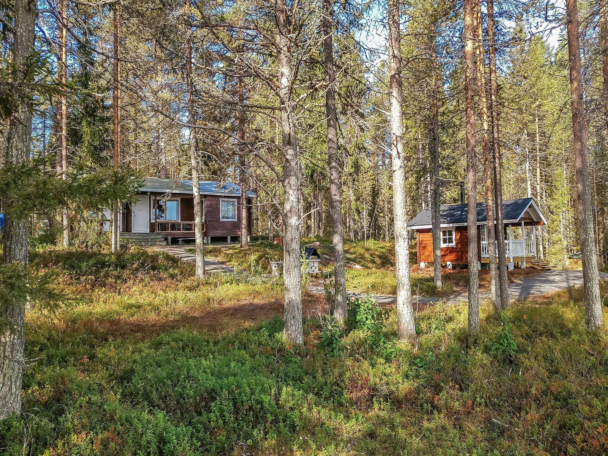 Foto 13 - Casa de 2 quartos em Kuusamo com sauna e vista para a montanha