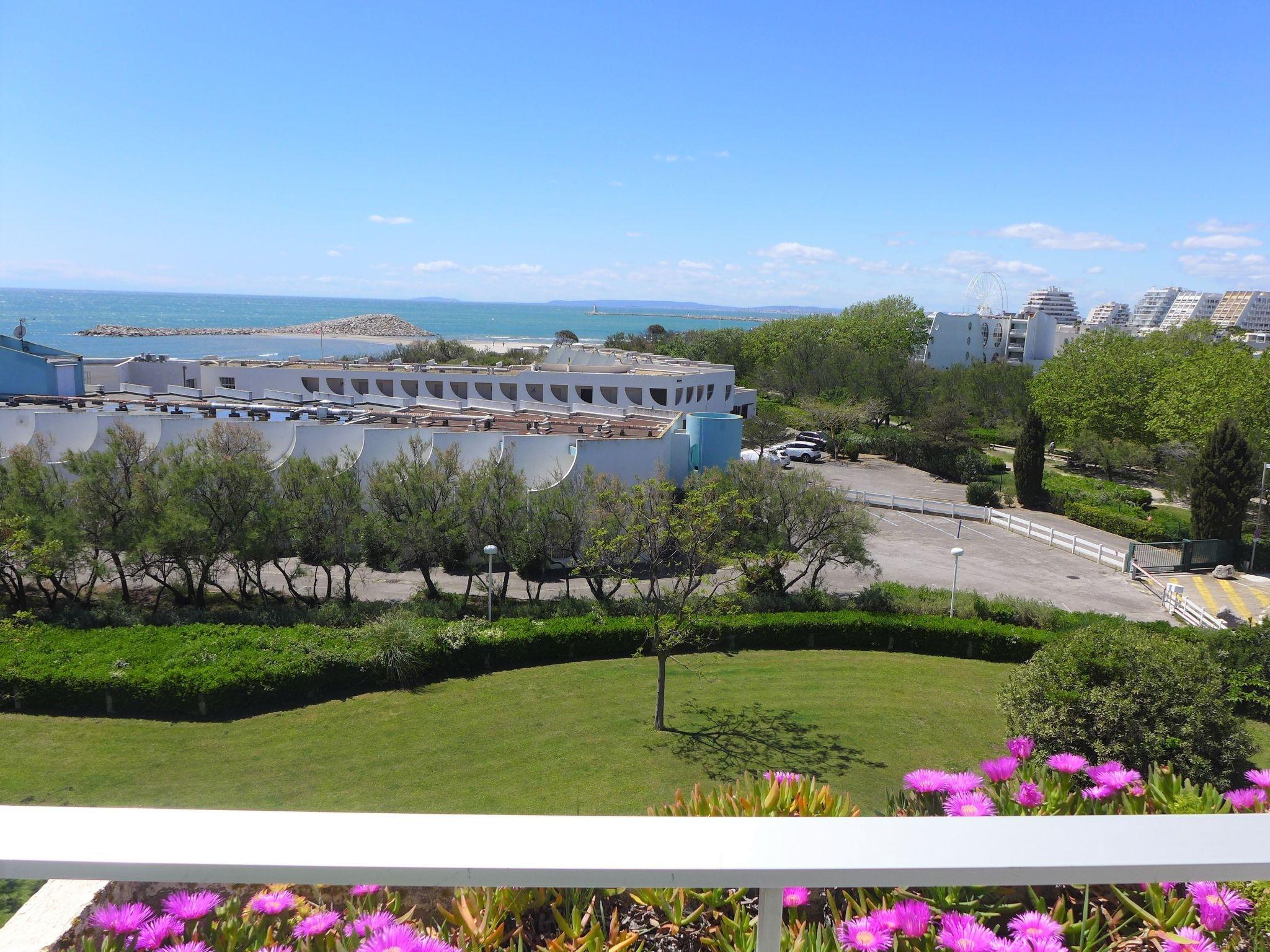 Foto 7 - Appartamento con 1 camera da letto a La Grande-Motte con terrazza e vista mare