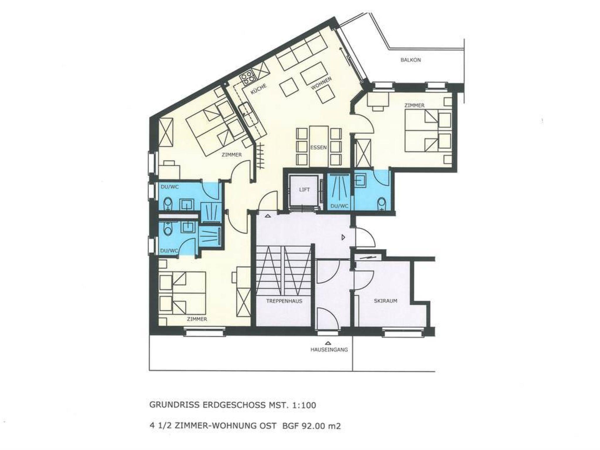 Foto 42 - Apartamento de 3 habitaciones en Saas-Almagell con sauna y bañera de hidromasaje