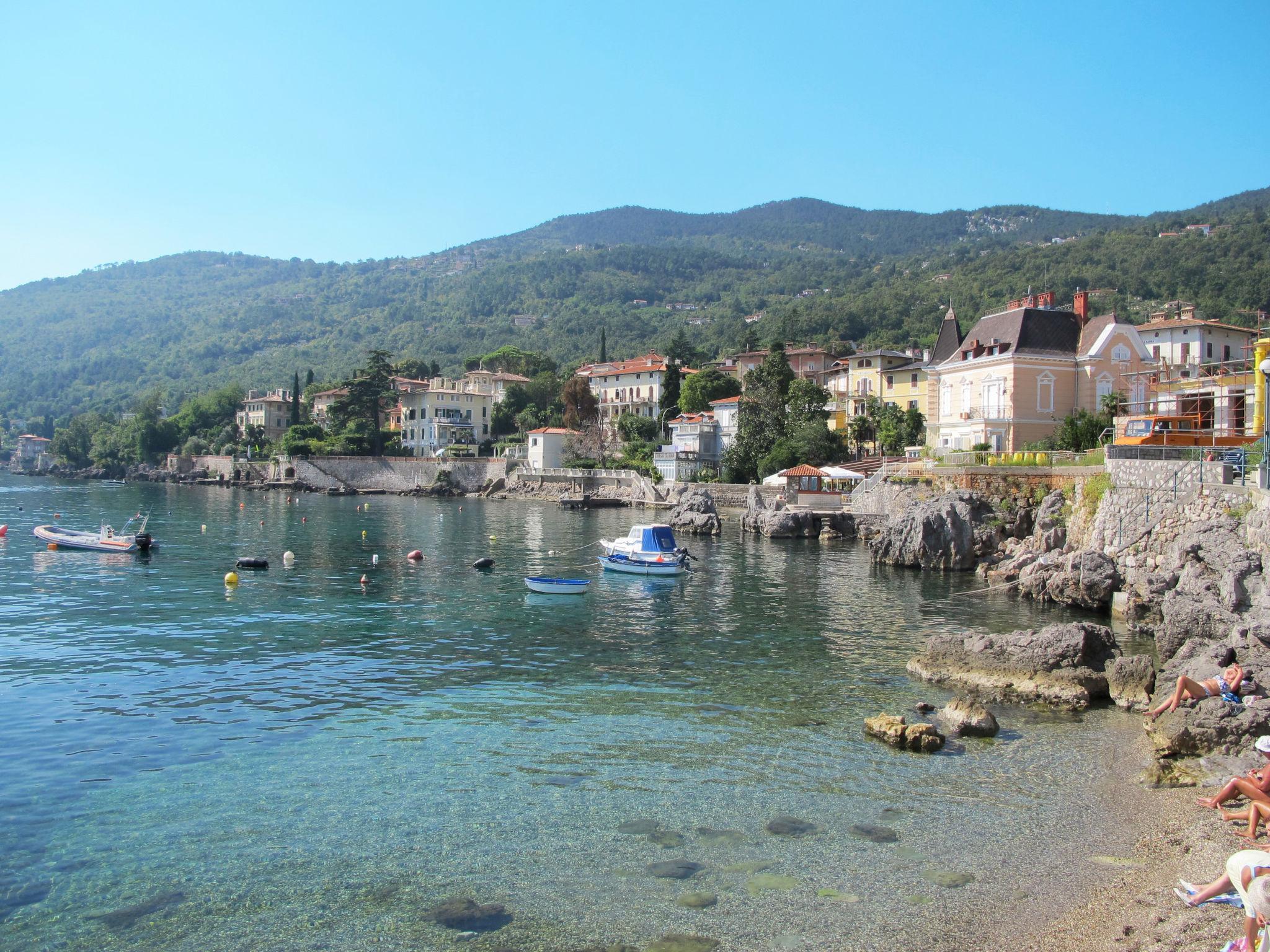 Foto 24 - Appartamento con 1 camera da letto a Opatija con giardino e terrazza