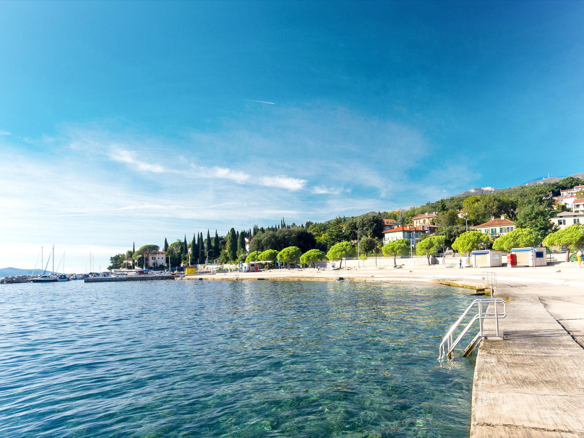 Foto 30 - Appartamento con 1 camera da letto a Opatija con giardino e vista mare