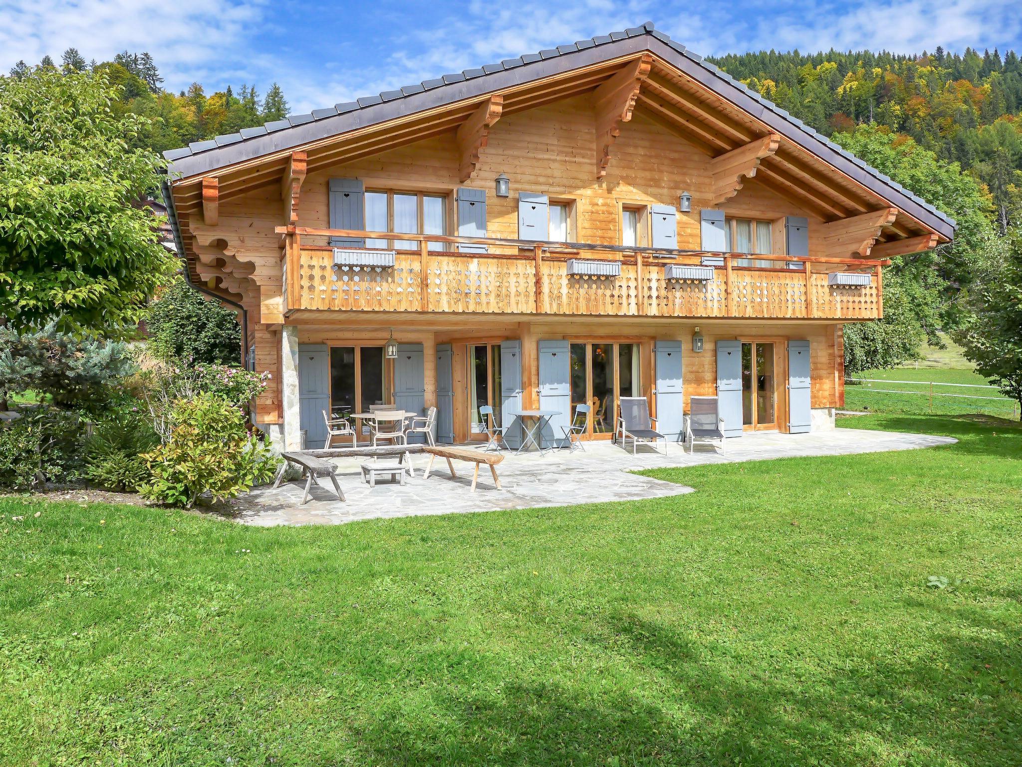 Photo 1 - Maison de 4 chambres à Ollon avec jardin et vues sur la montagne