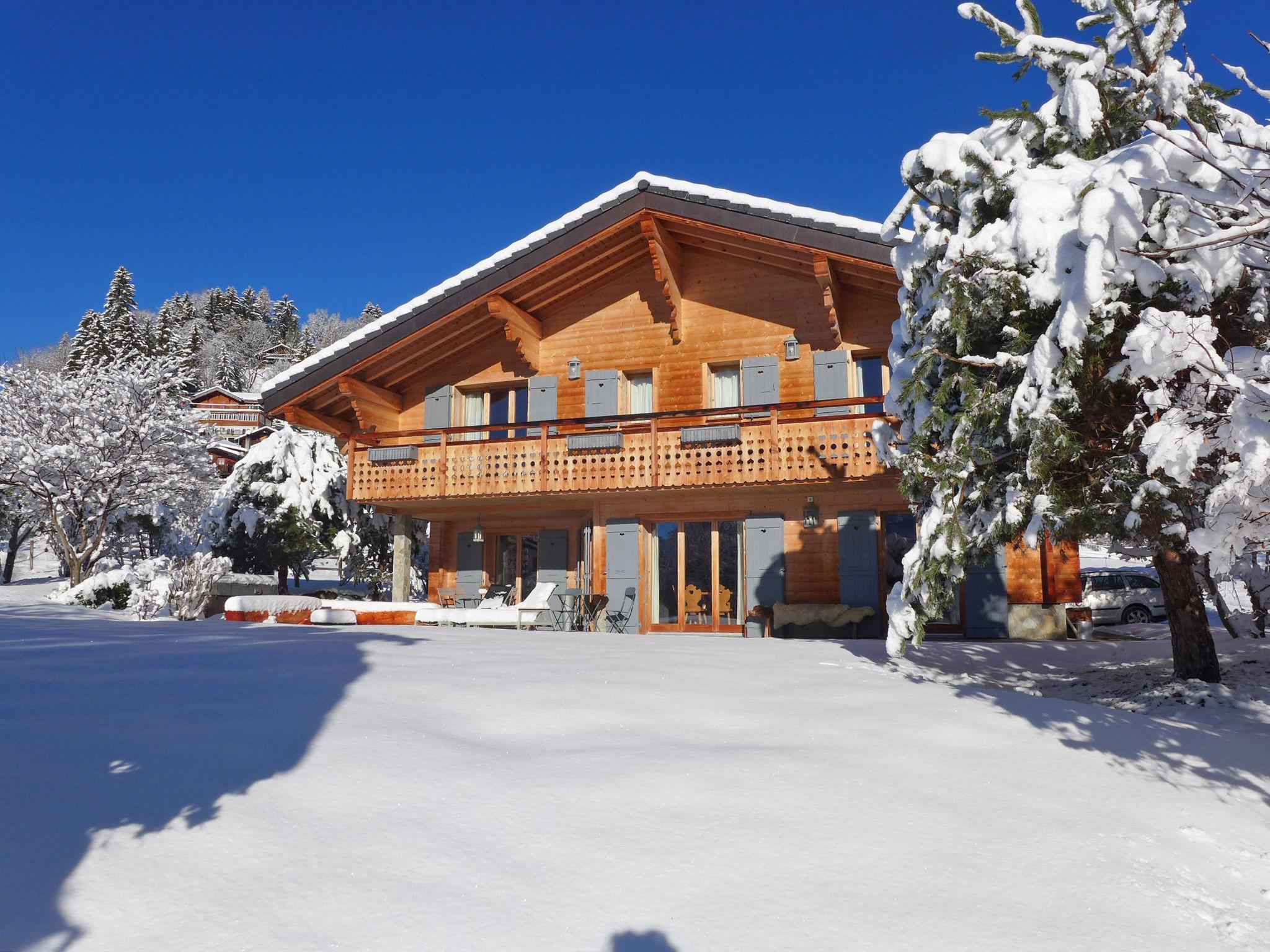 Photo 31 - Maison de 4 chambres à Ollon avec jardin et vues sur la montagne