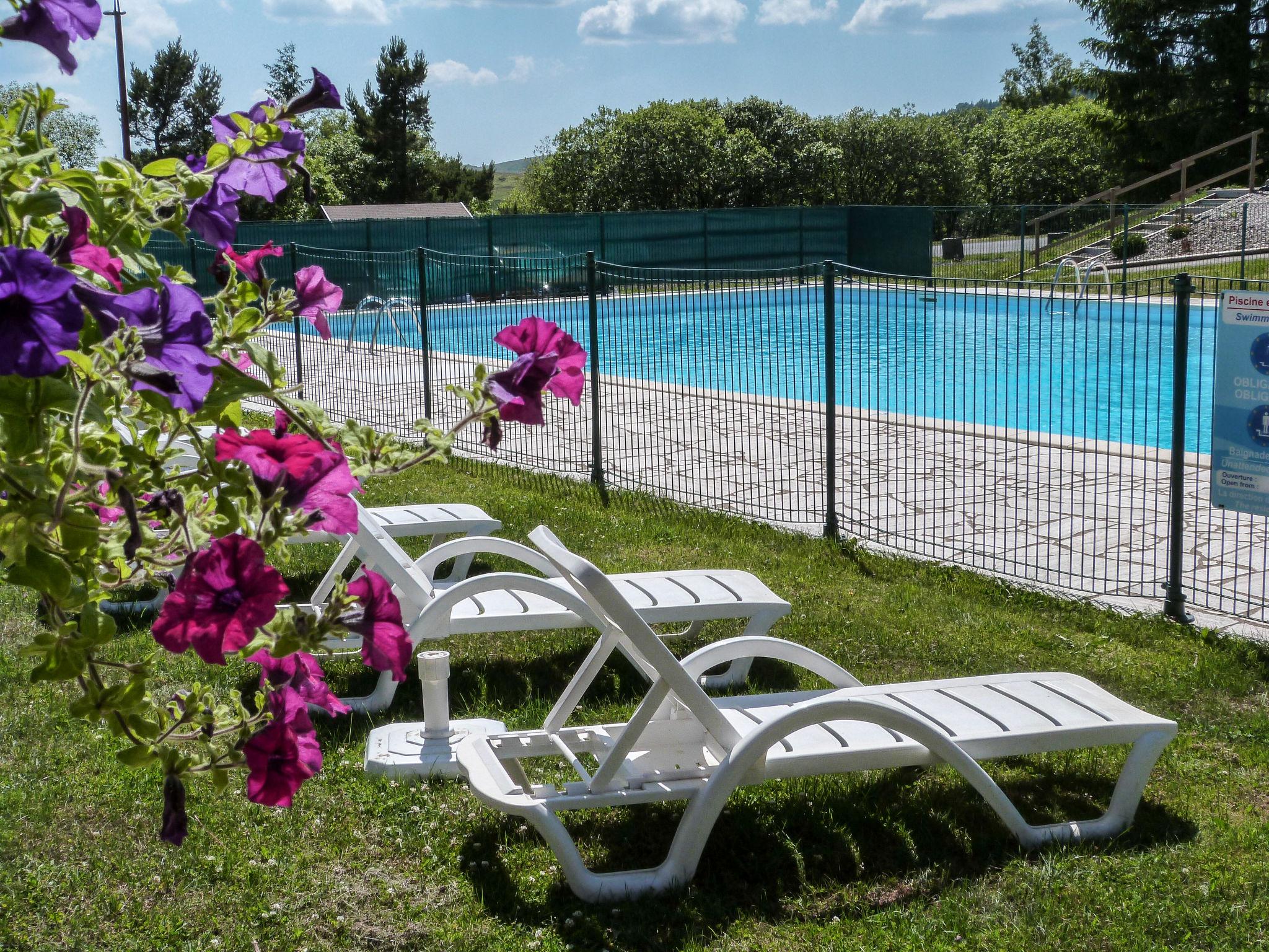 Foto 22 - Apartamento de 3 quartos em Besse-et-Saint-Anastaise com piscina e vista para a montanha