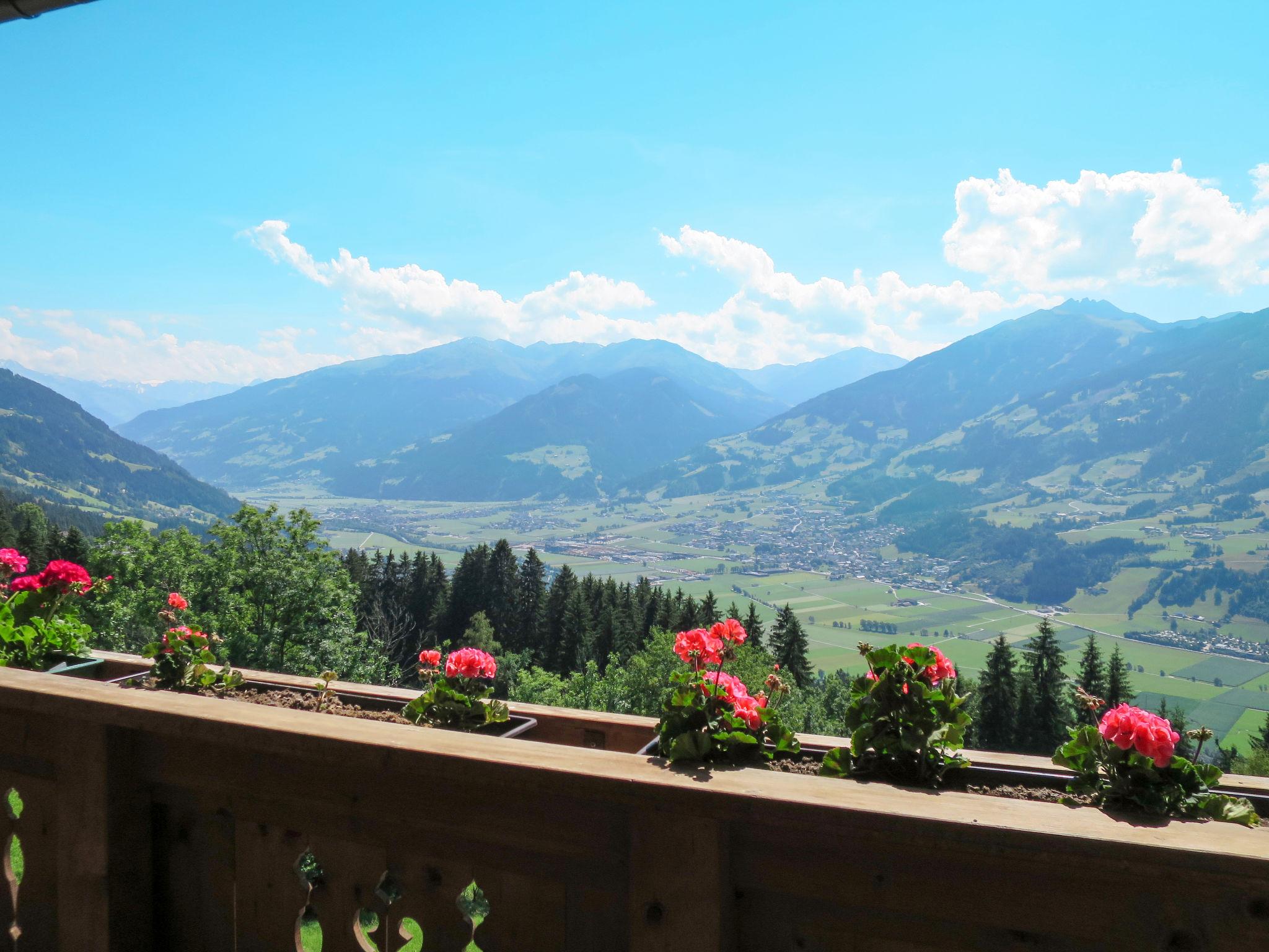 Foto 3 - Appartamento con 2 camere da letto a Hart im Zillertal con vista sulle montagne