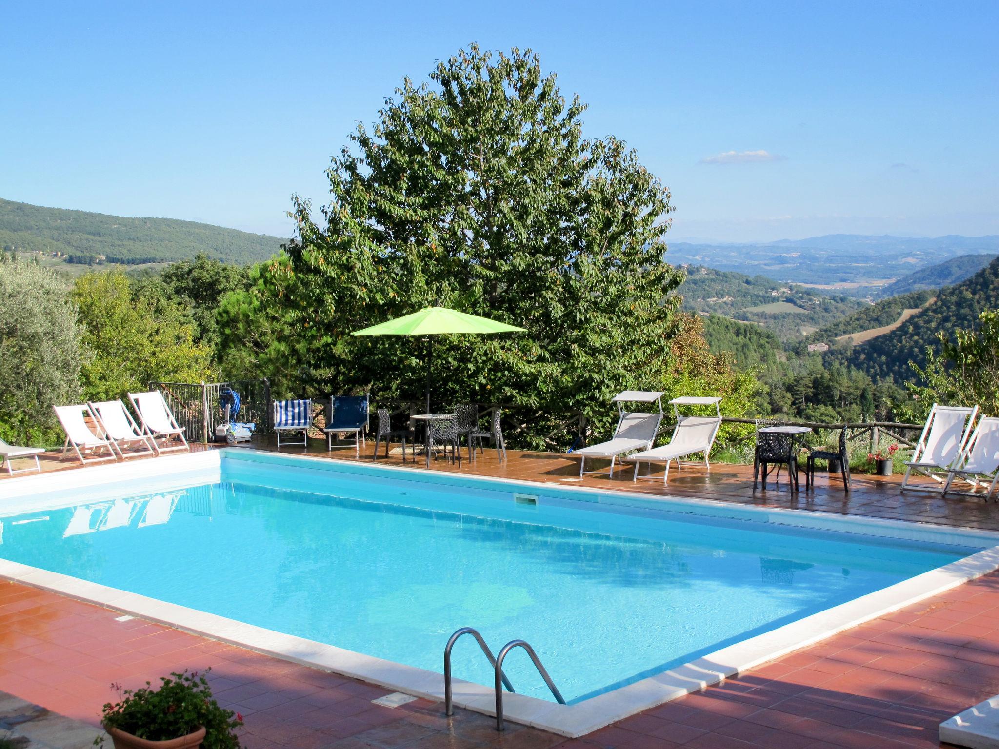 Foto 2 - Casa con 2 camere da letto a Monte Santa Maria Tiberina con piscina e giardino