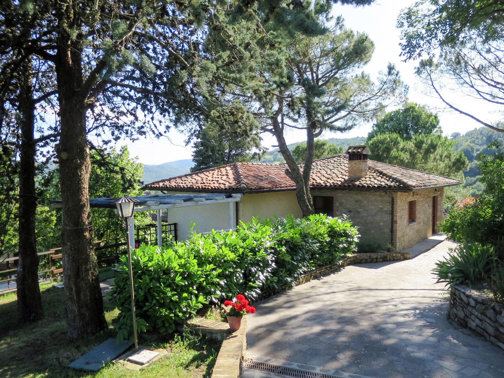 Foto 5 - Casa de 2 quartos em Monte Santa Maria Tiberina com piscina e jardim