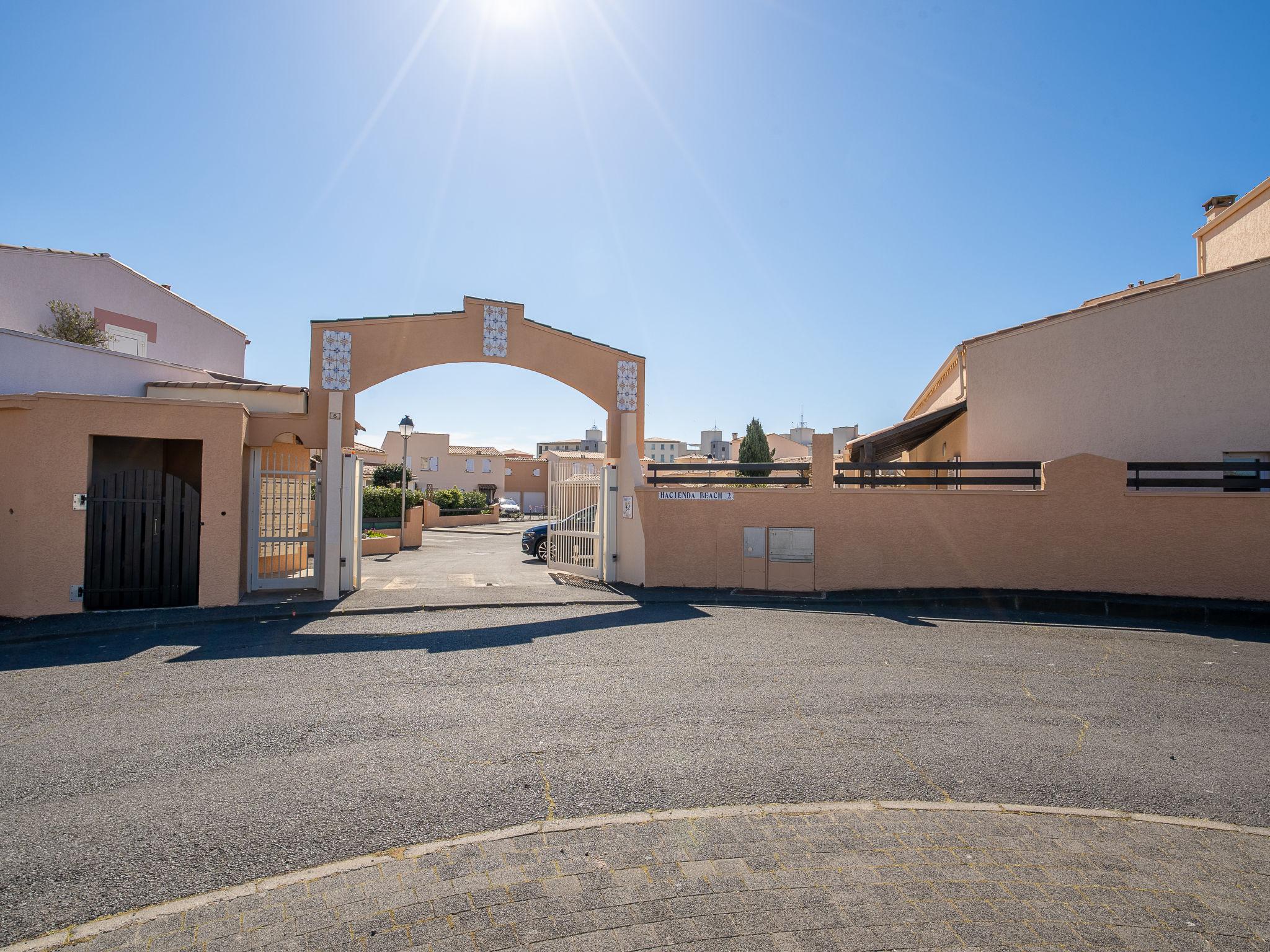 Foto 17 - Casa con 2 camere da letto a Agde con piscina e terrazza