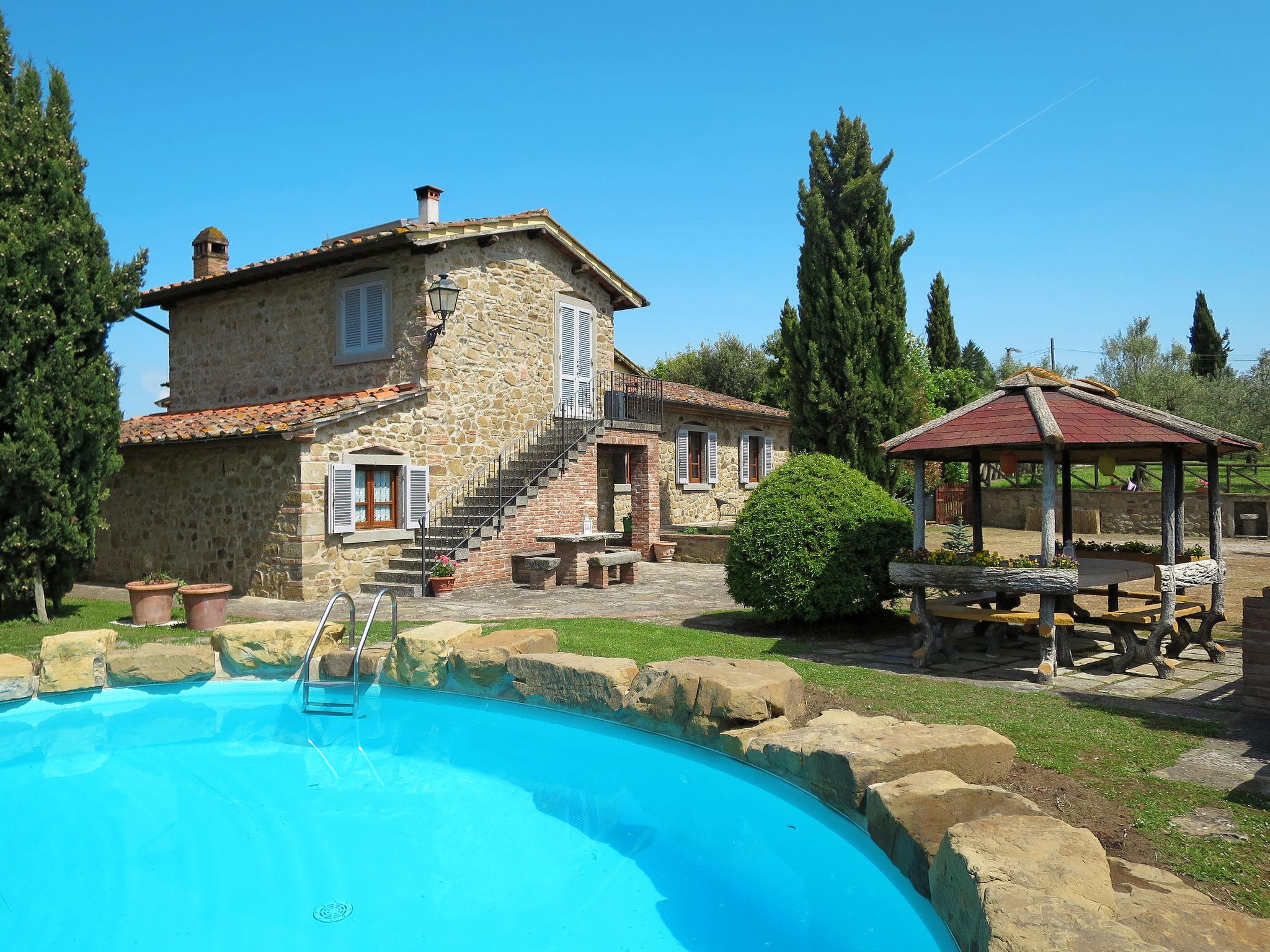 Foto 1 - Casa con 4 camere da letto a Civitella in Val di Chiana con piscina privata e giardino