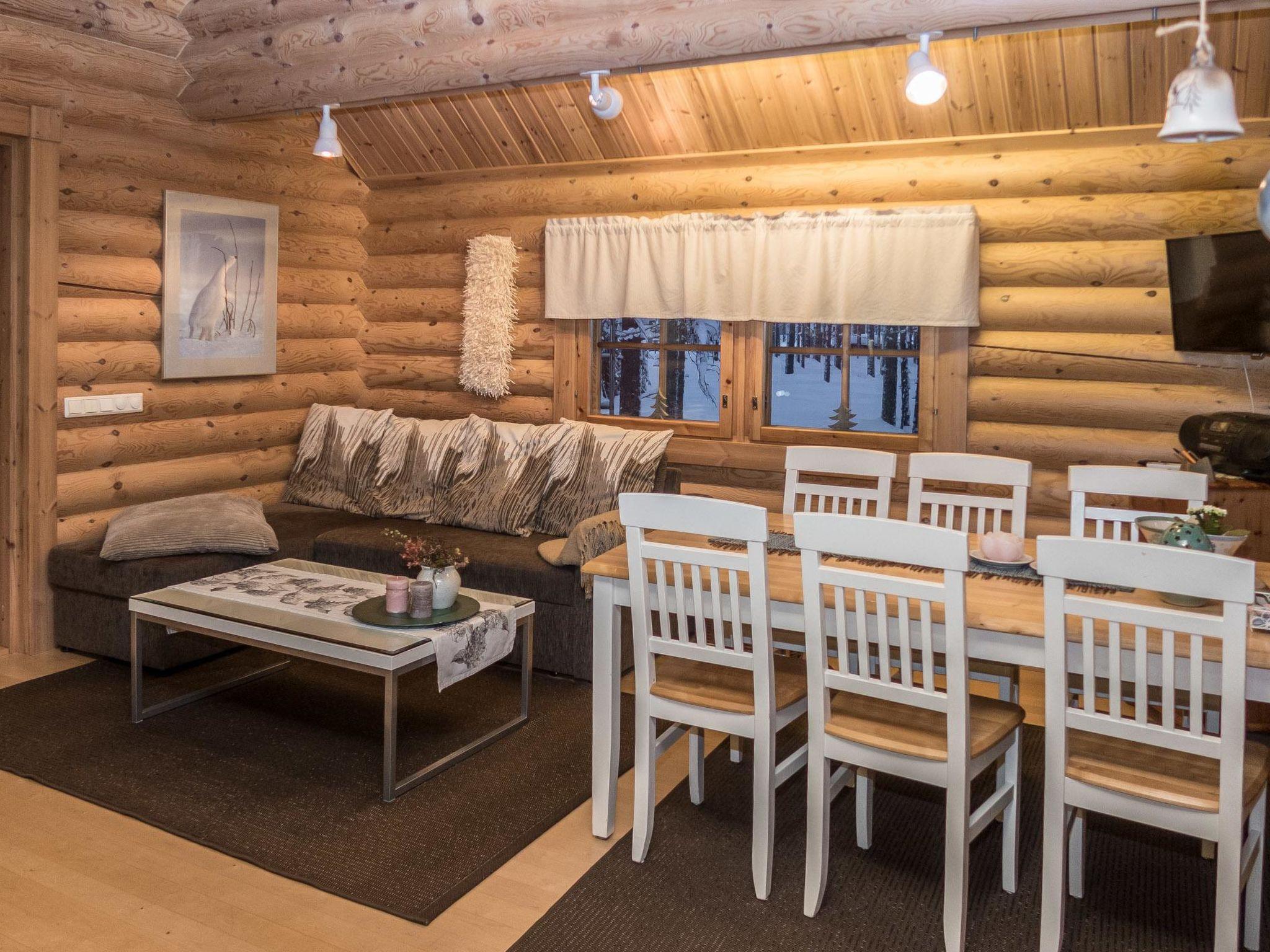 Foto 8 - Casa con 3 camere da letto a Kuusamo con sauna e vista sulle montagne