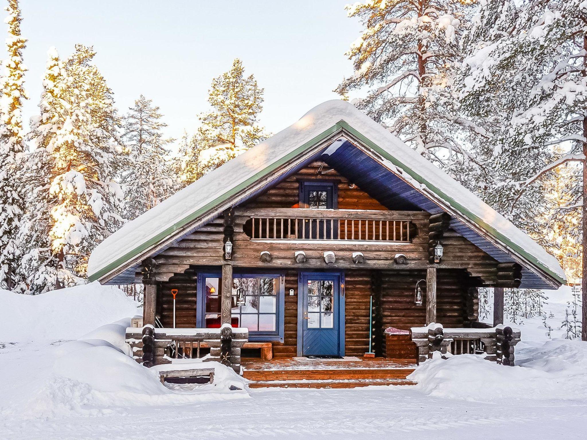 Foto 1 - Casa con 2 camere da letto a Kittilä con sauna e vista sulle montagne