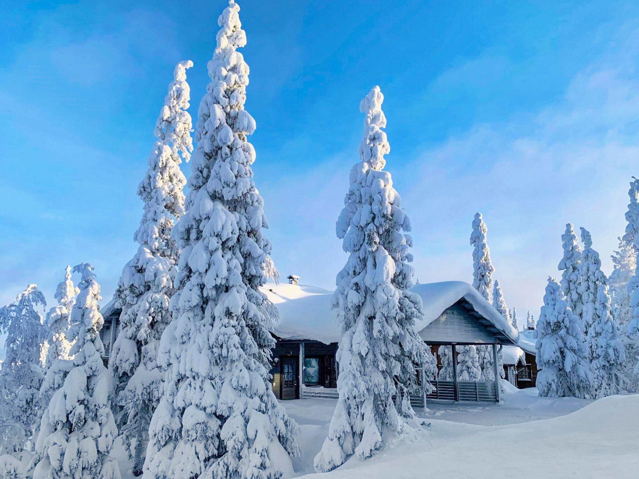 Foto 16 - Haus mit 3 Schlafzimmern in Kuusamo mit sauna und blick auf die berge