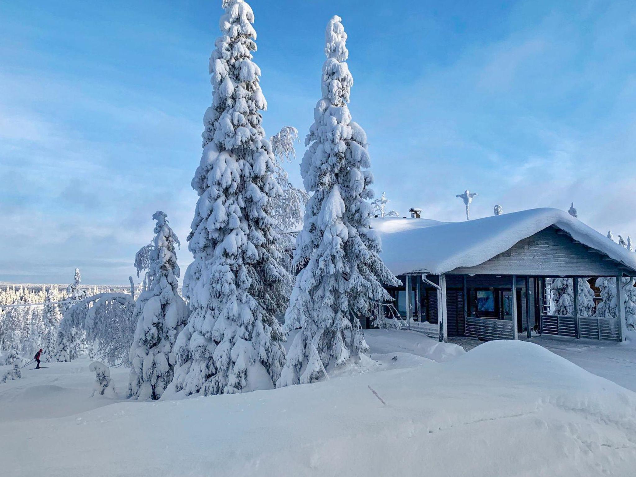 Foto 2 - Haus mit 3 Schlafzimmern in Kuusamo mit sauna und blick auf die berge