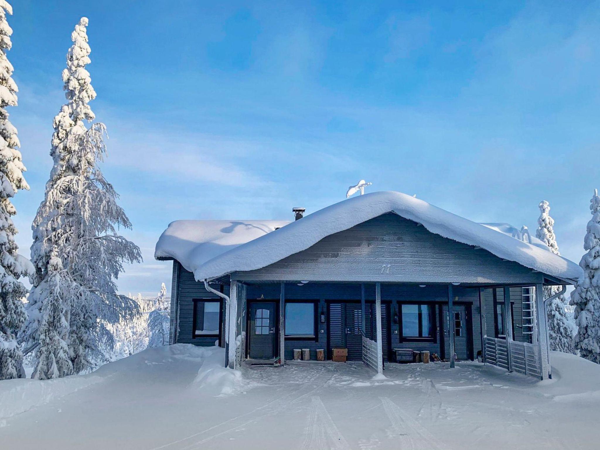 Foto 1 - Casa de 3 quartos em Kuusamo com sauna e vista para a montanha