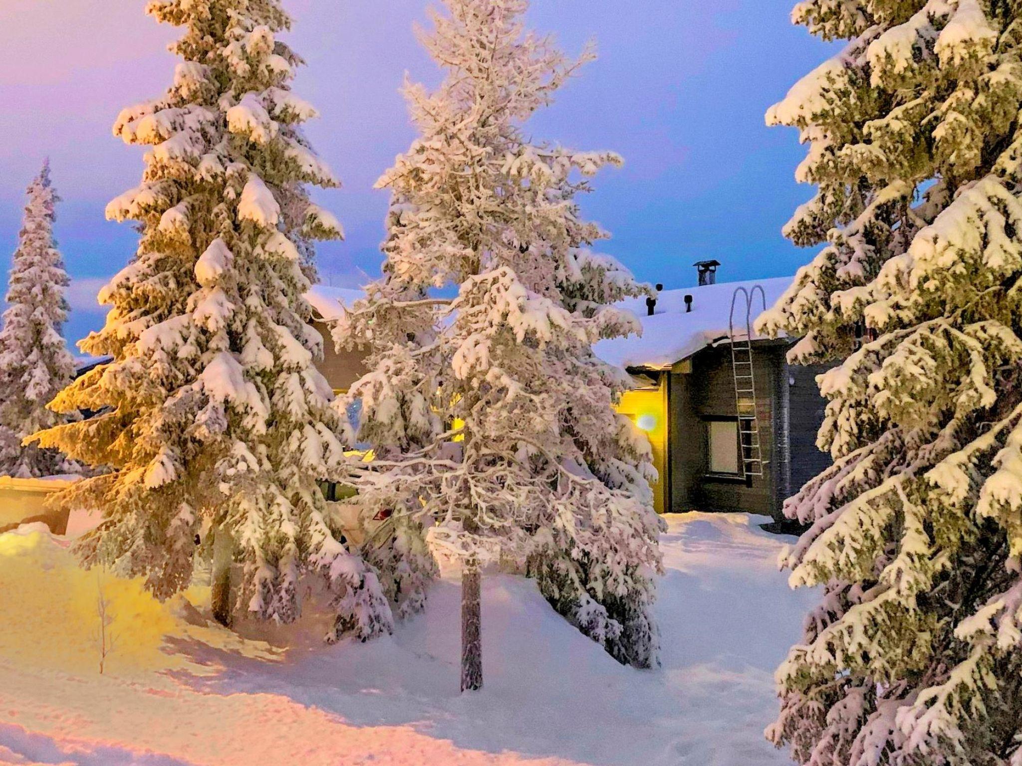 Foto 27 - Casa de 3 quartos em Kuusamo com sauna e vista para a montanha
