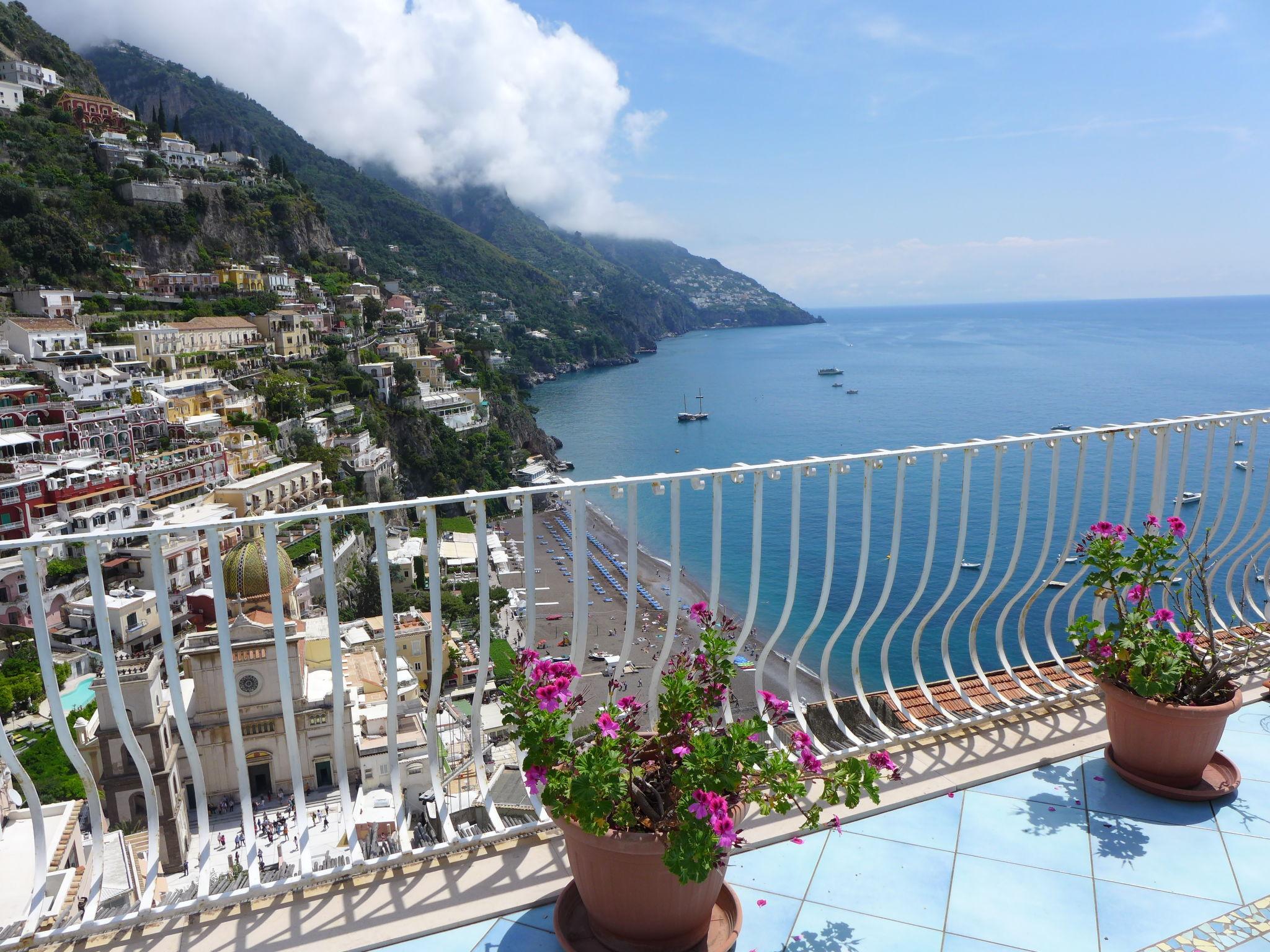 Photo 4 - Appartement de 3 chambres à Positano avec jardin et vues à la mer