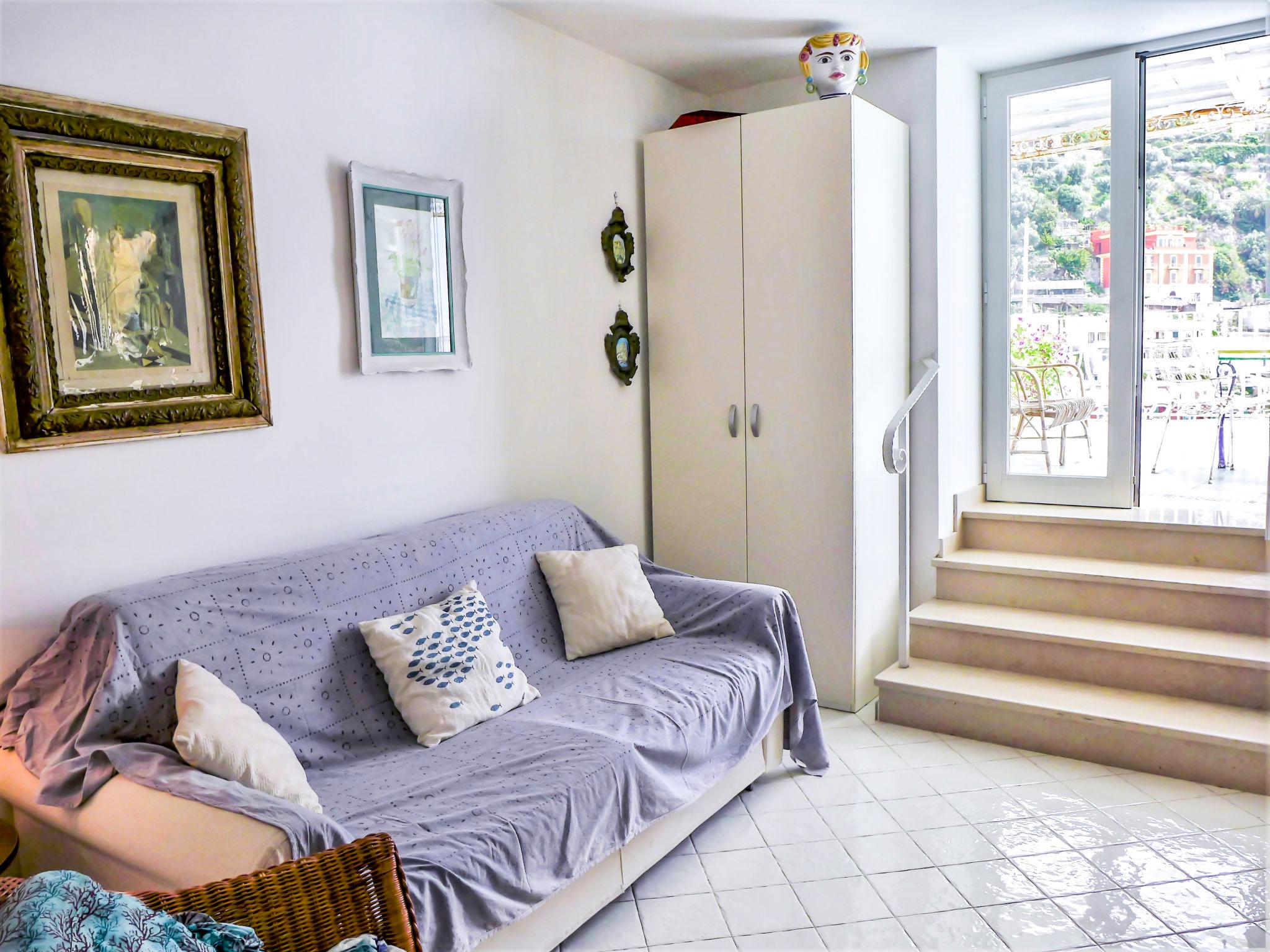 Foto 3 - Apartamento de 3 habitaciones en Positano con jardín y vistas al mar