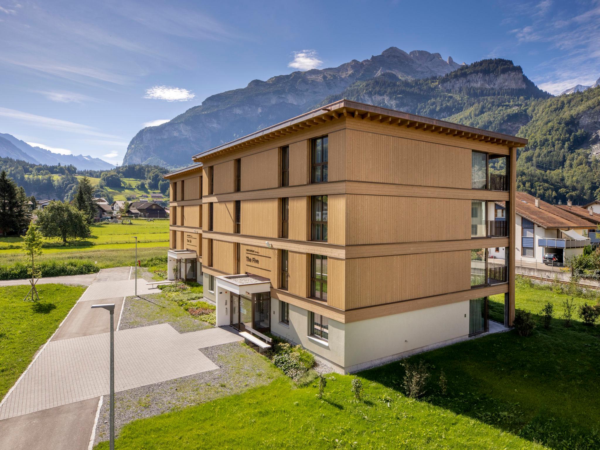 Foto 12 - Apartamento de 2 habitaciones en Meiringen con jardín y vistas a la montaña