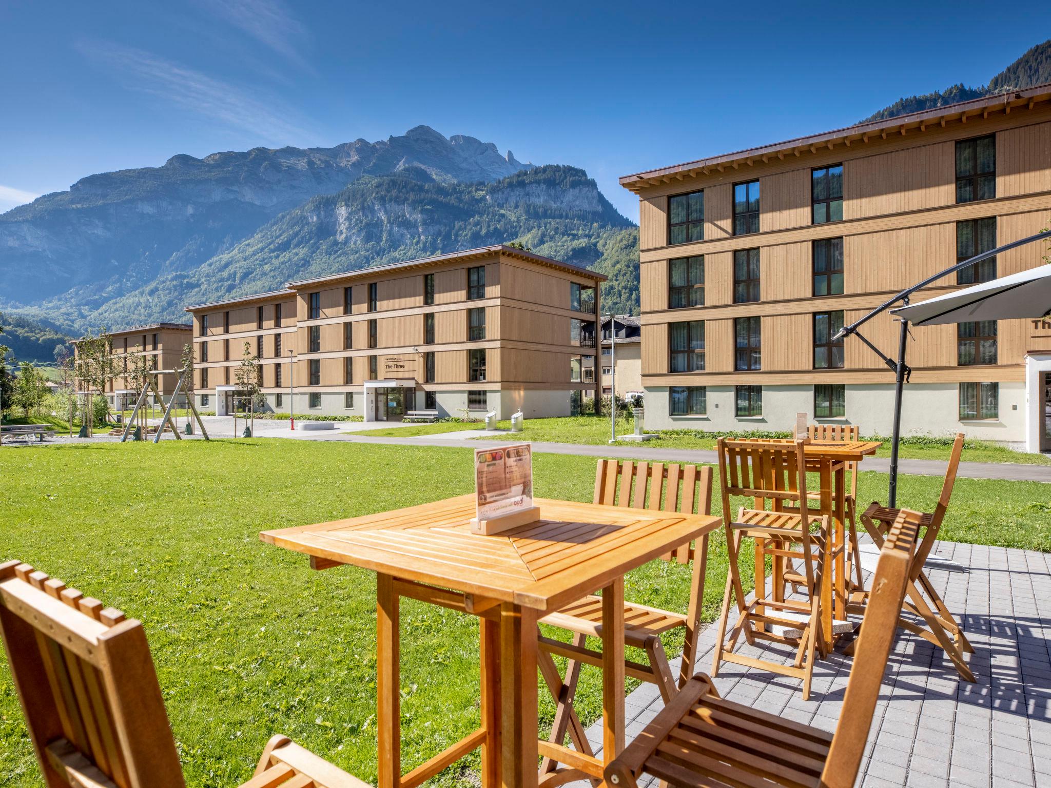 Photo 1 - Appartement de 1 chambre à Meiringen avec jardin et vues sur la montagne