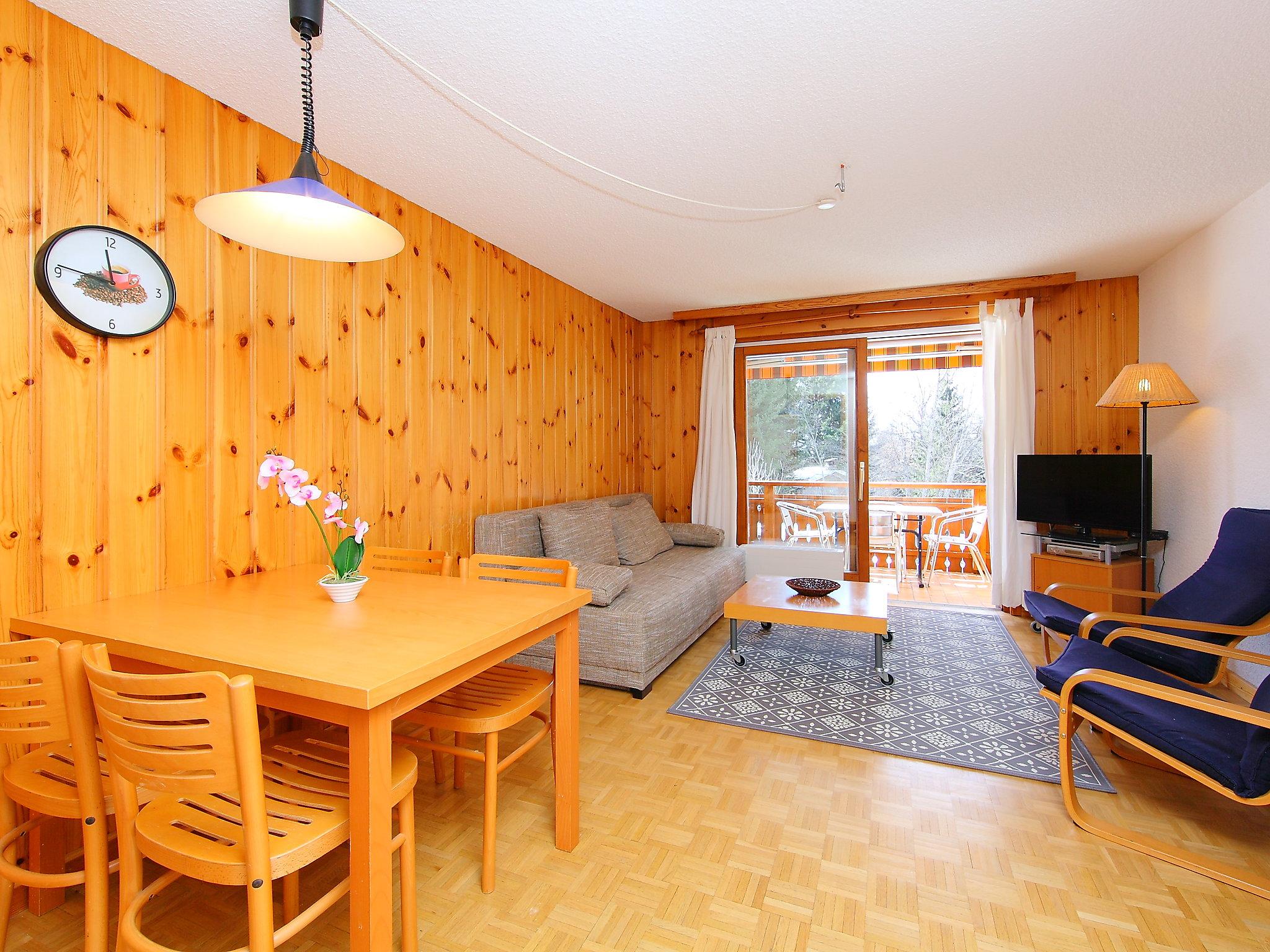 Foto 3 - Appartamento con 1 camera da letto a Ollon con vista sulle montagne