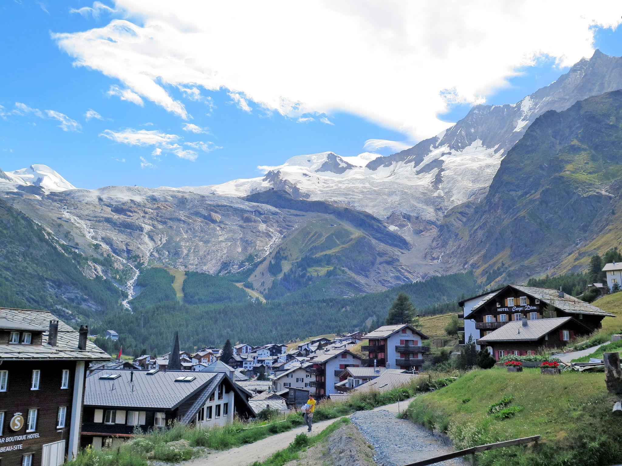 Photo 7 - Appartement de 2 chambres à Saas-Fee avec jardin