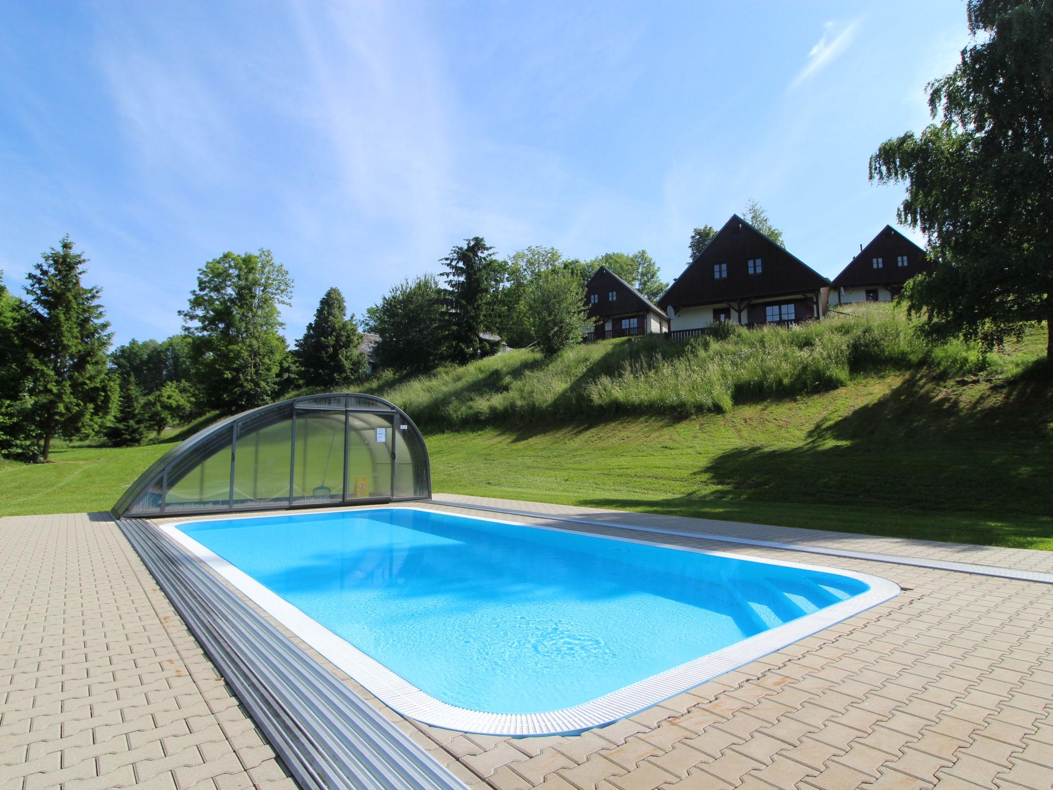 Photo 1 - Maison de 3 chambres à Černý Důl avec piscine et jardin