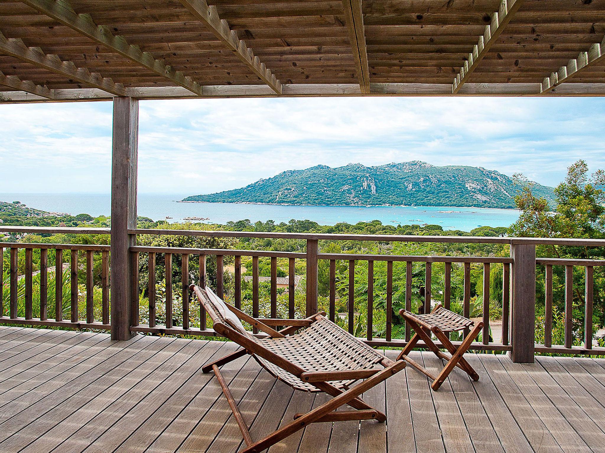 Foto 5 - Casa de 2 quartos em Porto-Vecchio com piscina e vistas do mar