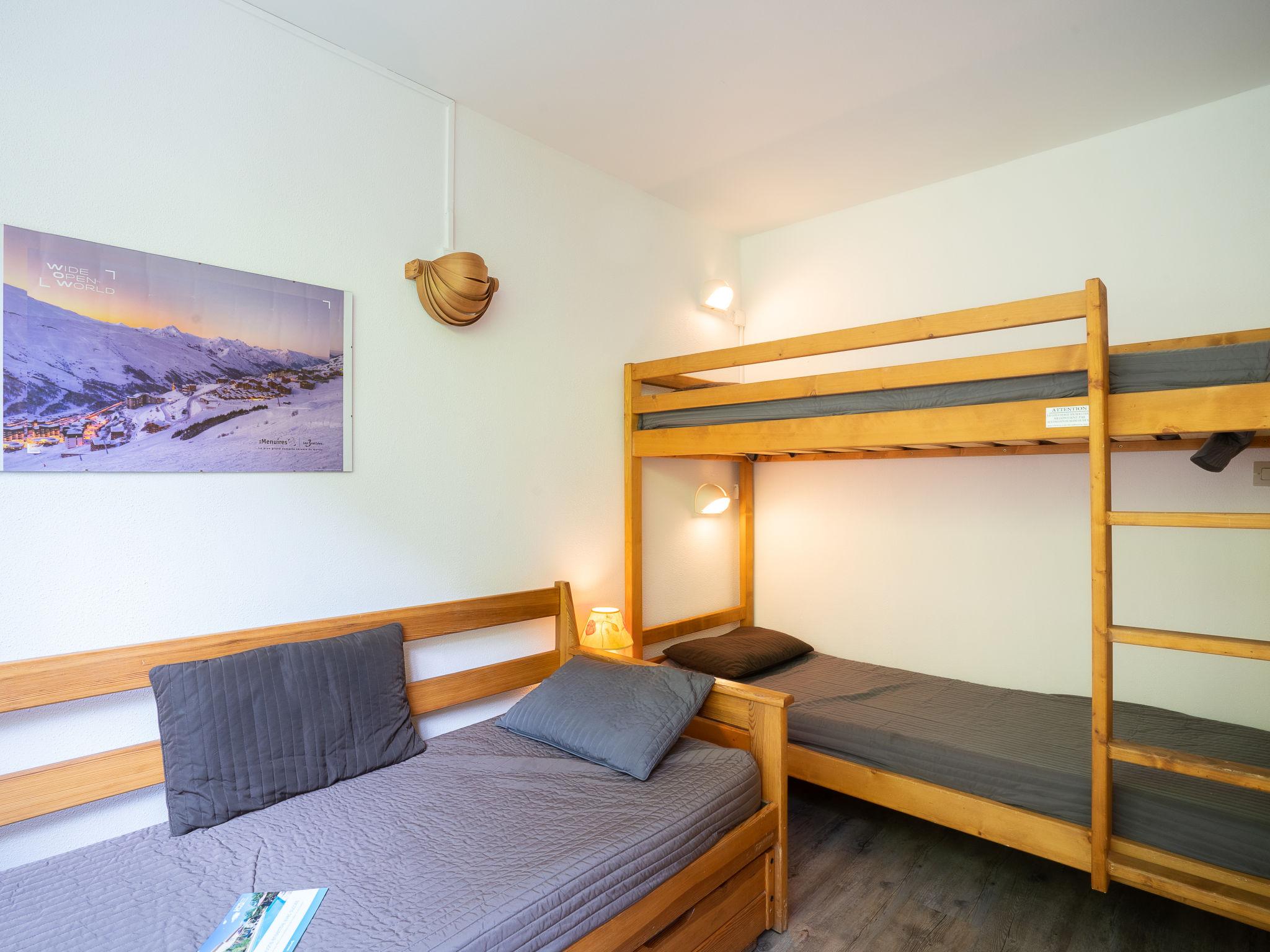 Foto 3 - Apartment mit 1 Schlafzimmer in Les Belleville mit blick auf die berge