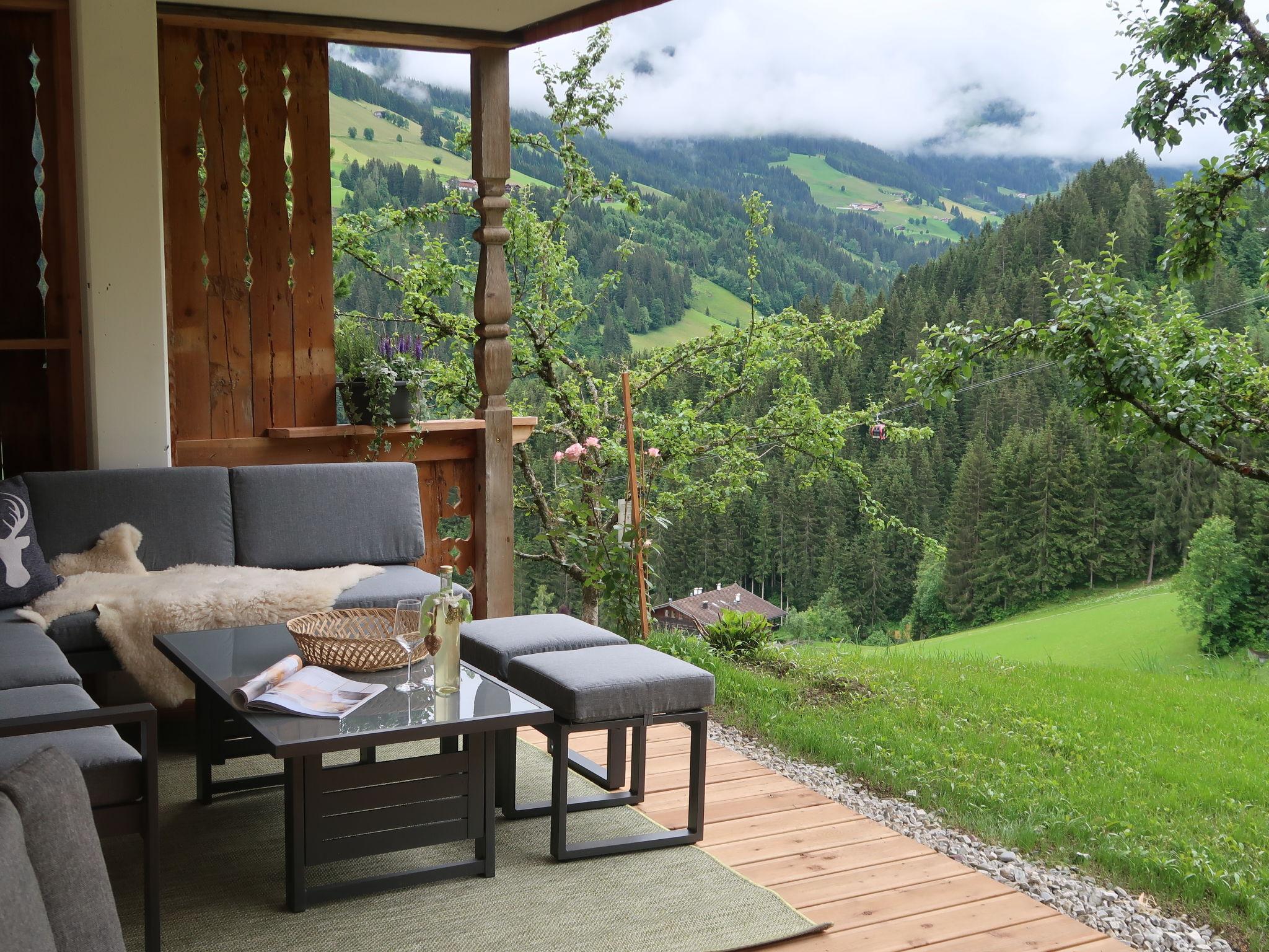 Foto 4 - Apartment mit 2 Schlafzimmern in Wildschönau mit terrasse und blick auf die berge