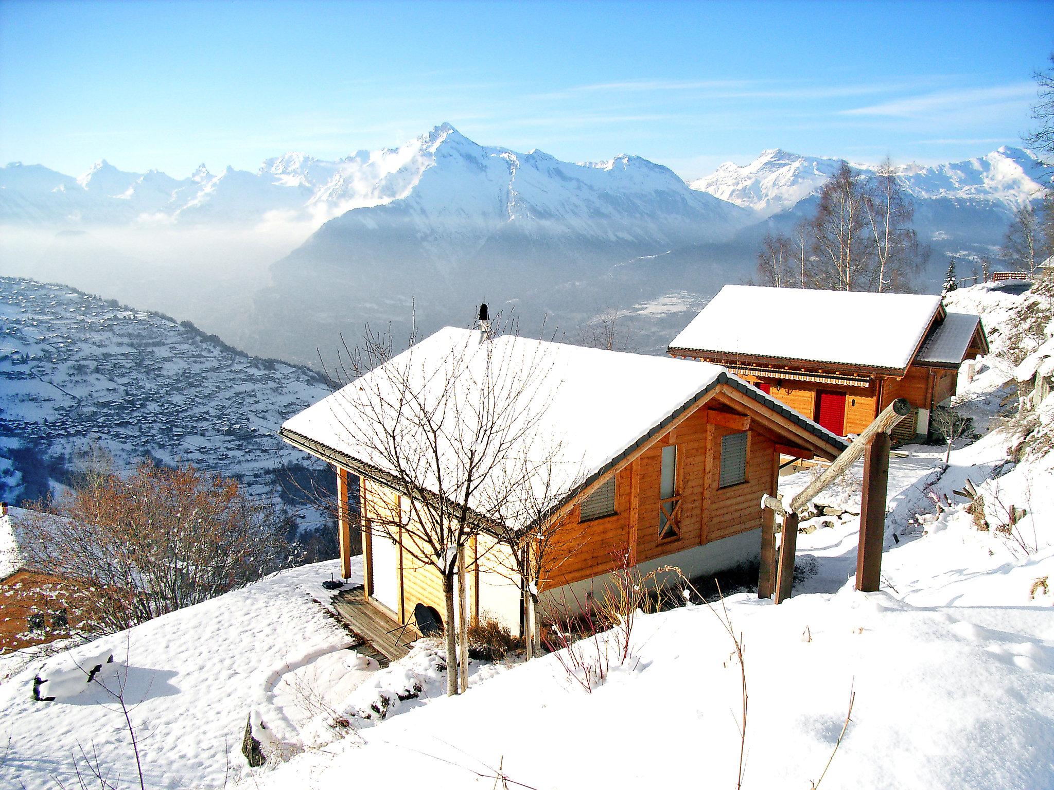 Foto 8 - Casa de 3 quartos em Nendaz com jardim e vista para a montanha