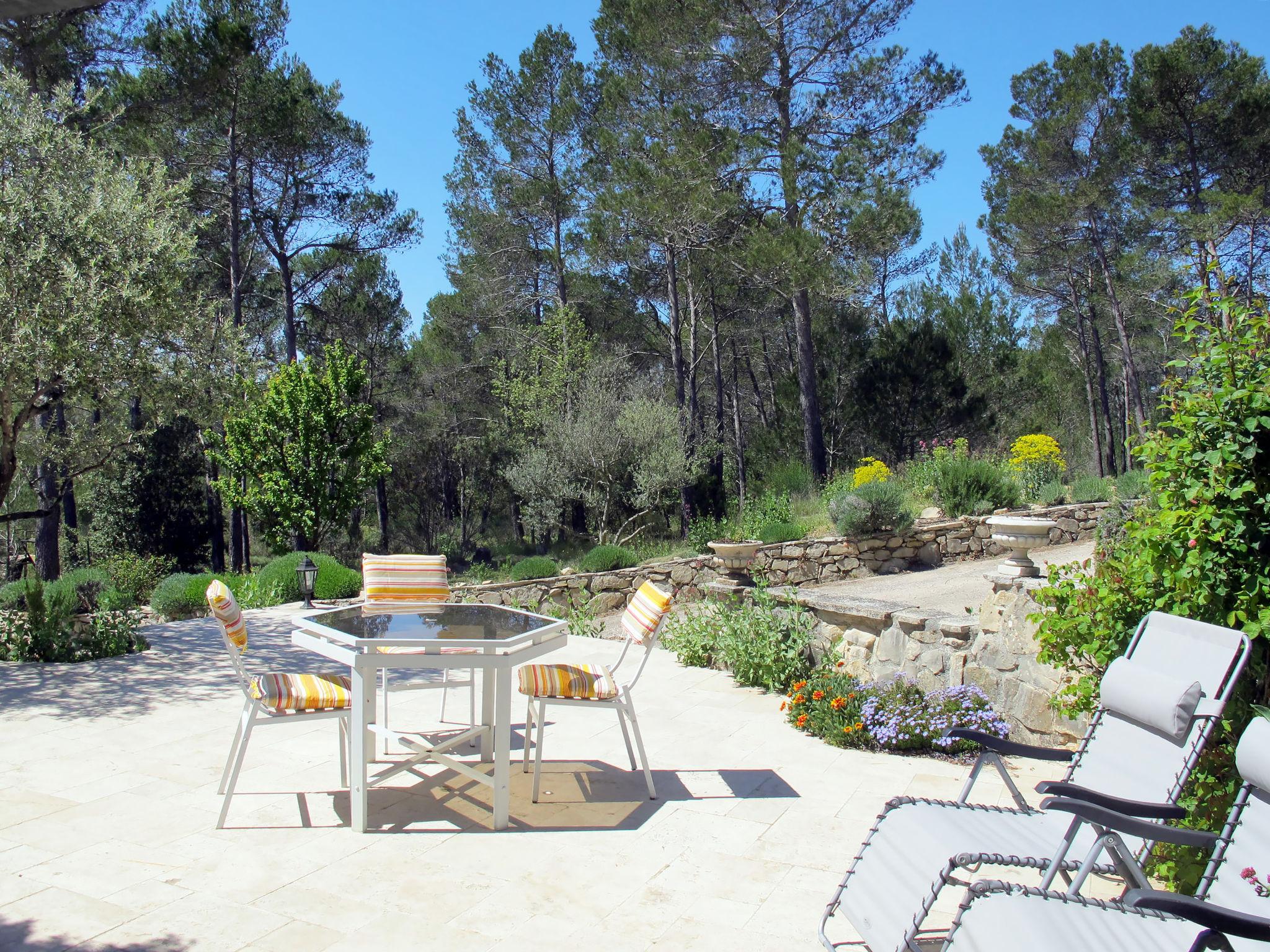 Foto 7 - Casa de 4 habitaciones en Forcalqueiret con piscina privada y jardín