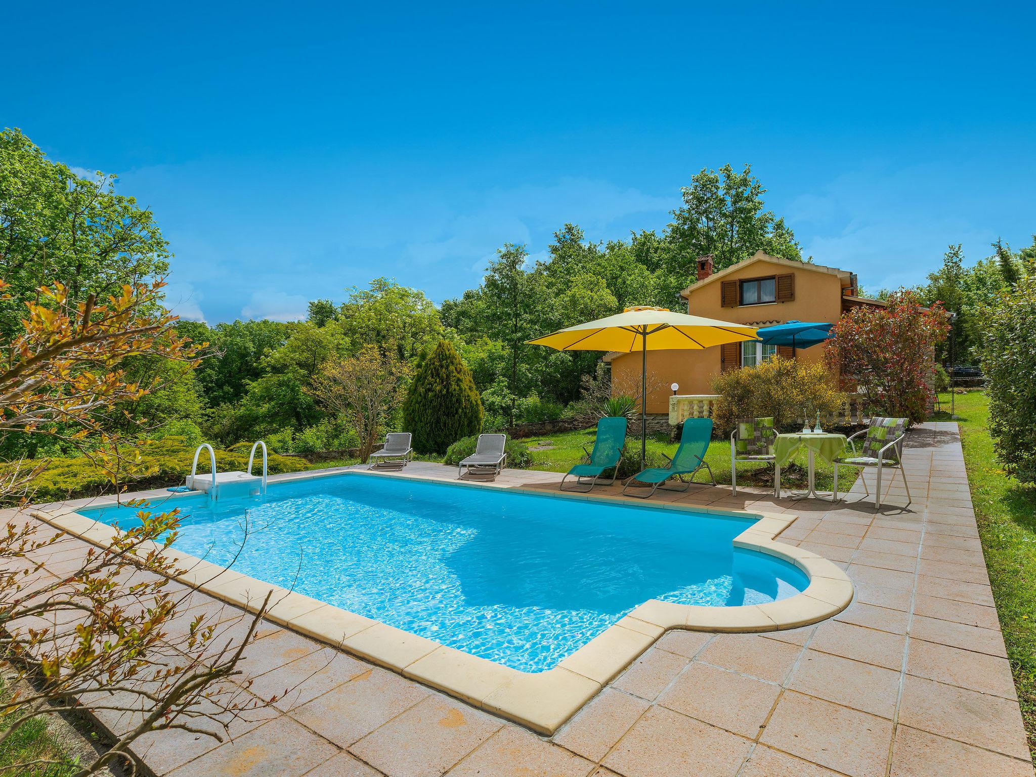 Photo 7 - Maison de 2 chambres à Žminj avec piscine privée et vues à la mer